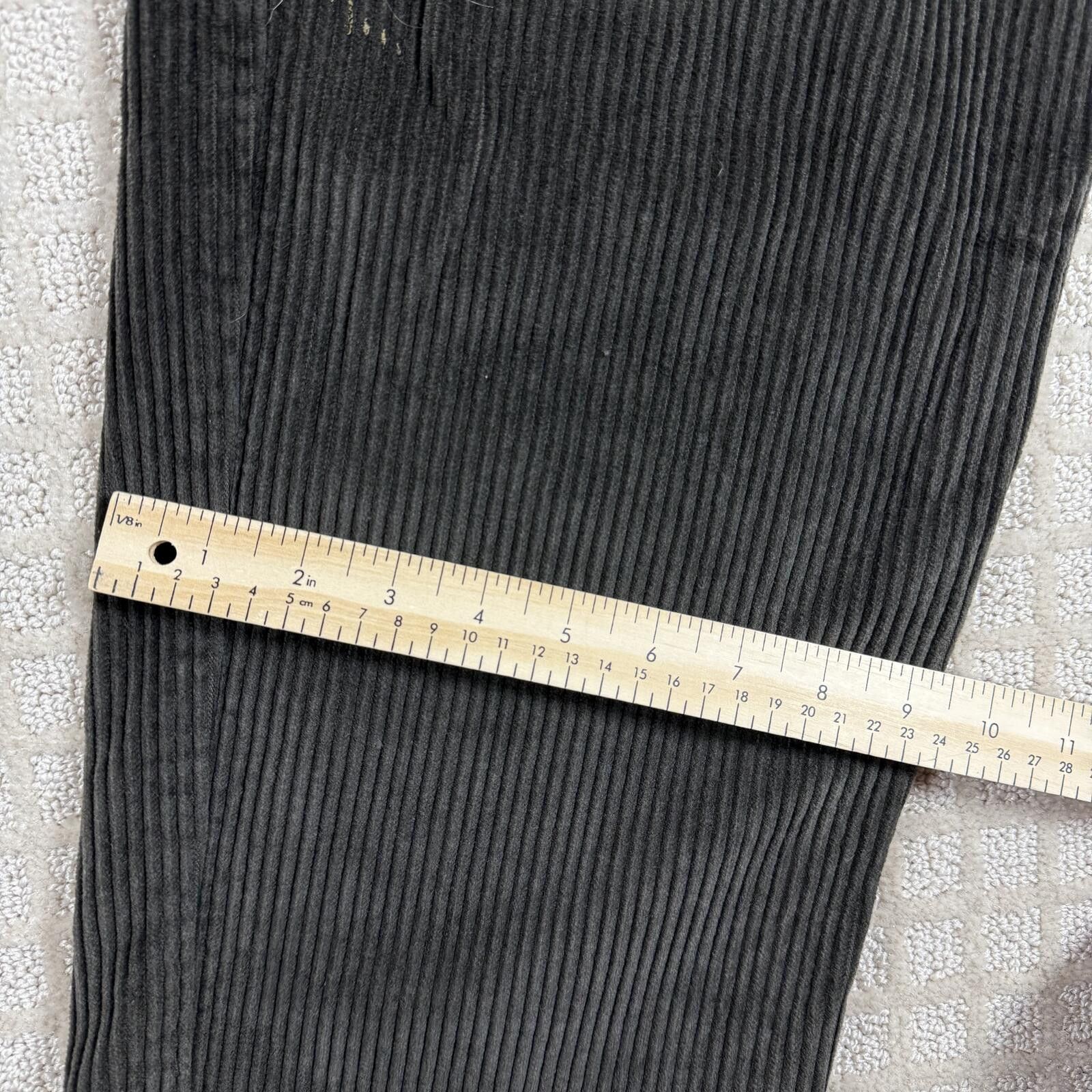 Point Zero Y2K Point Zero Corduroy Wide Leg Pants 36x33 Size US 36 / EU 52 - 6 Thumbnail