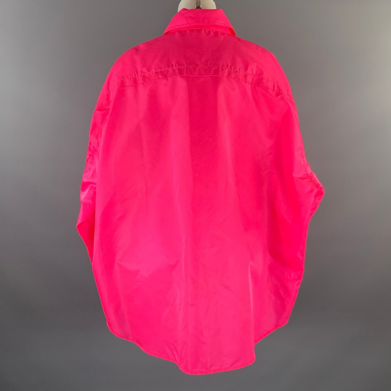 Other THE FRANKIE SHOP Size XS/S Pink Polyester Shirt Jacket Size XS / US 0-2 / IT 36-38 - 3 Thumbnail