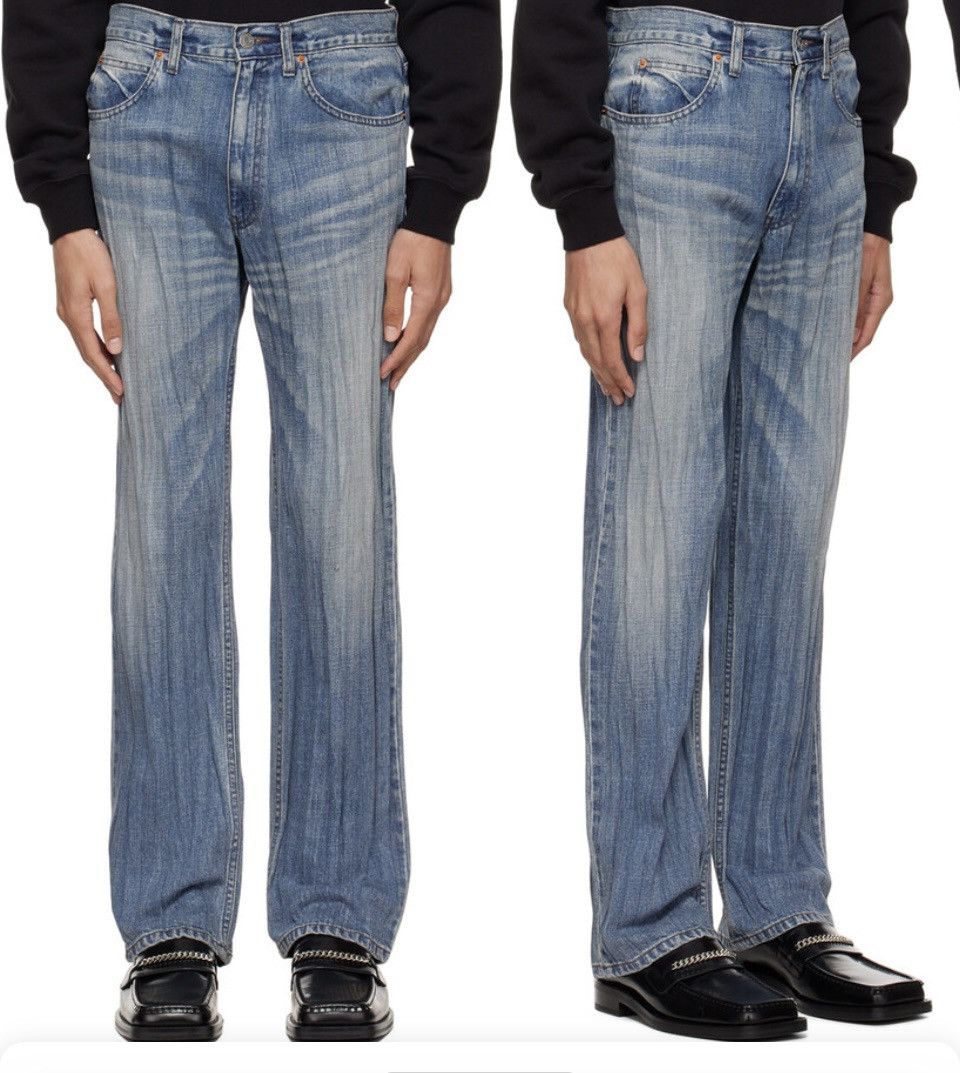 Martine Rose Martine Rose Crinkle Pleat Denim Size S Size US 28 / EU 44 - 13 Thumbnail