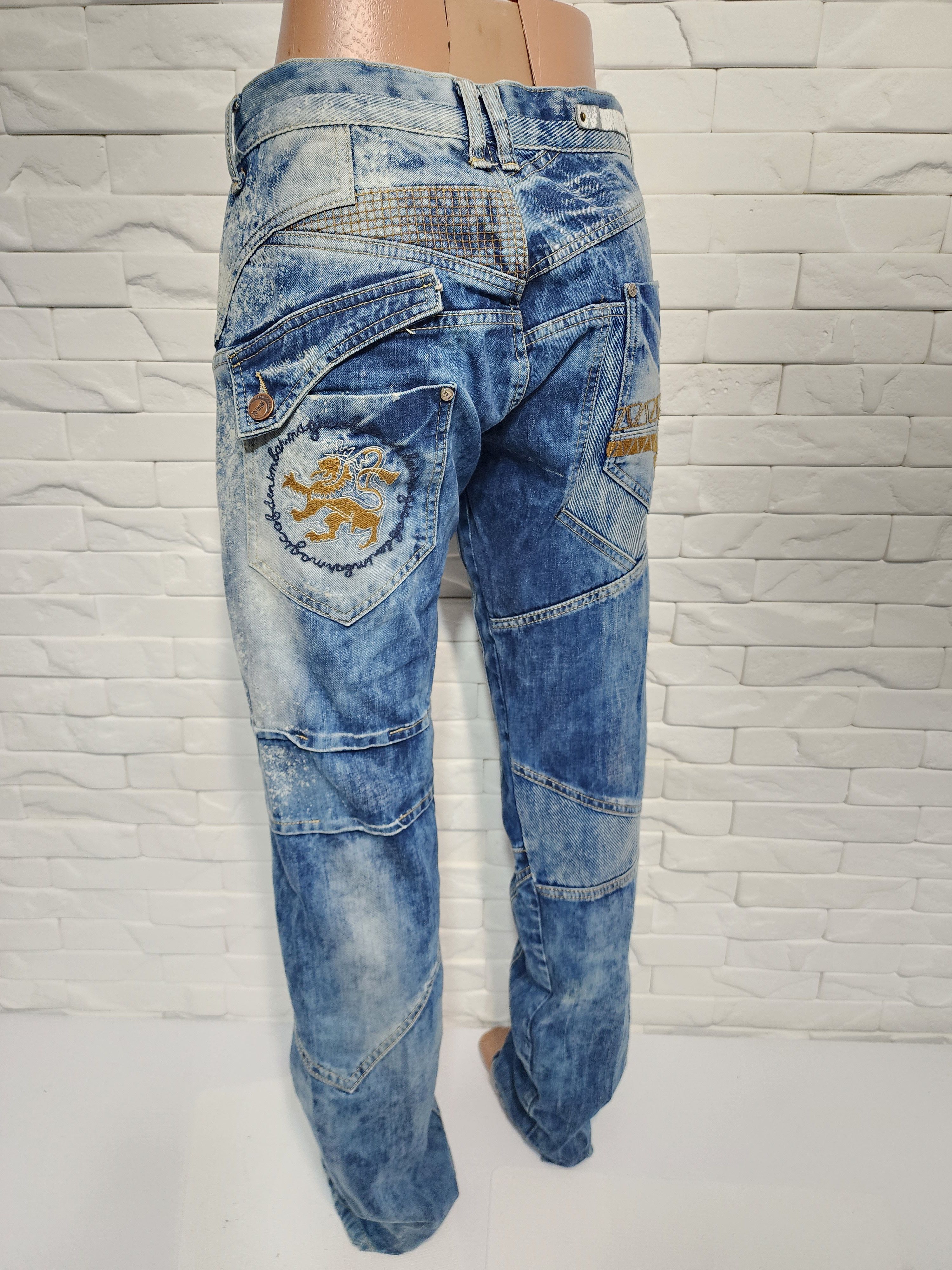 Uniqlo Blue Denim Jeans Mens: Avant-Garde Design Size US 34 / EU 50 - 6 Thumbnail