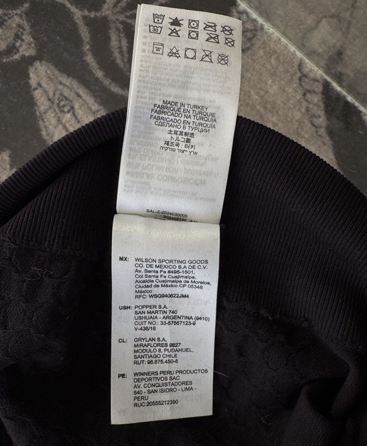 Maison Margiela MM6 Maison Margiela x Salomon Technical Logo Leggings Size US 32 / EU 48 - 8 Thumbnail
