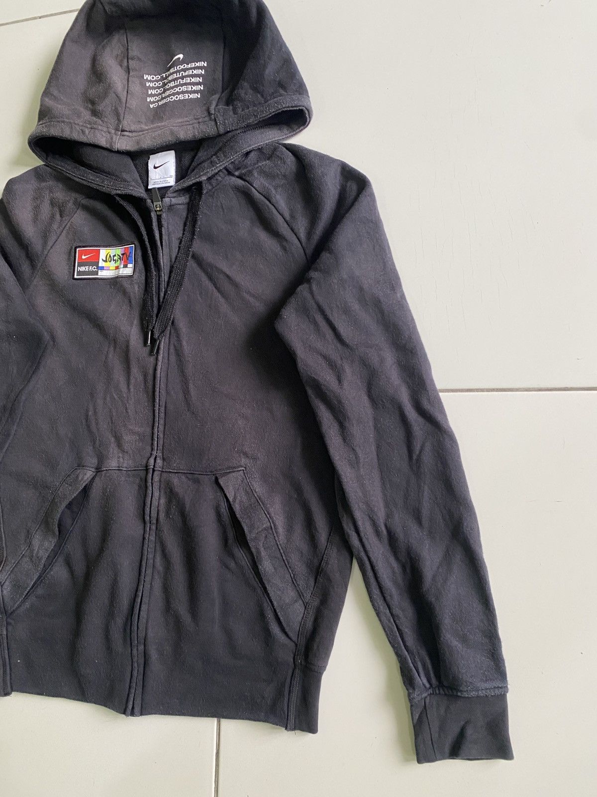 Nike Nike Soccer zip up sun faded hoodie Size US S / EU 44-46 / 1 - 3 Thumbnail
