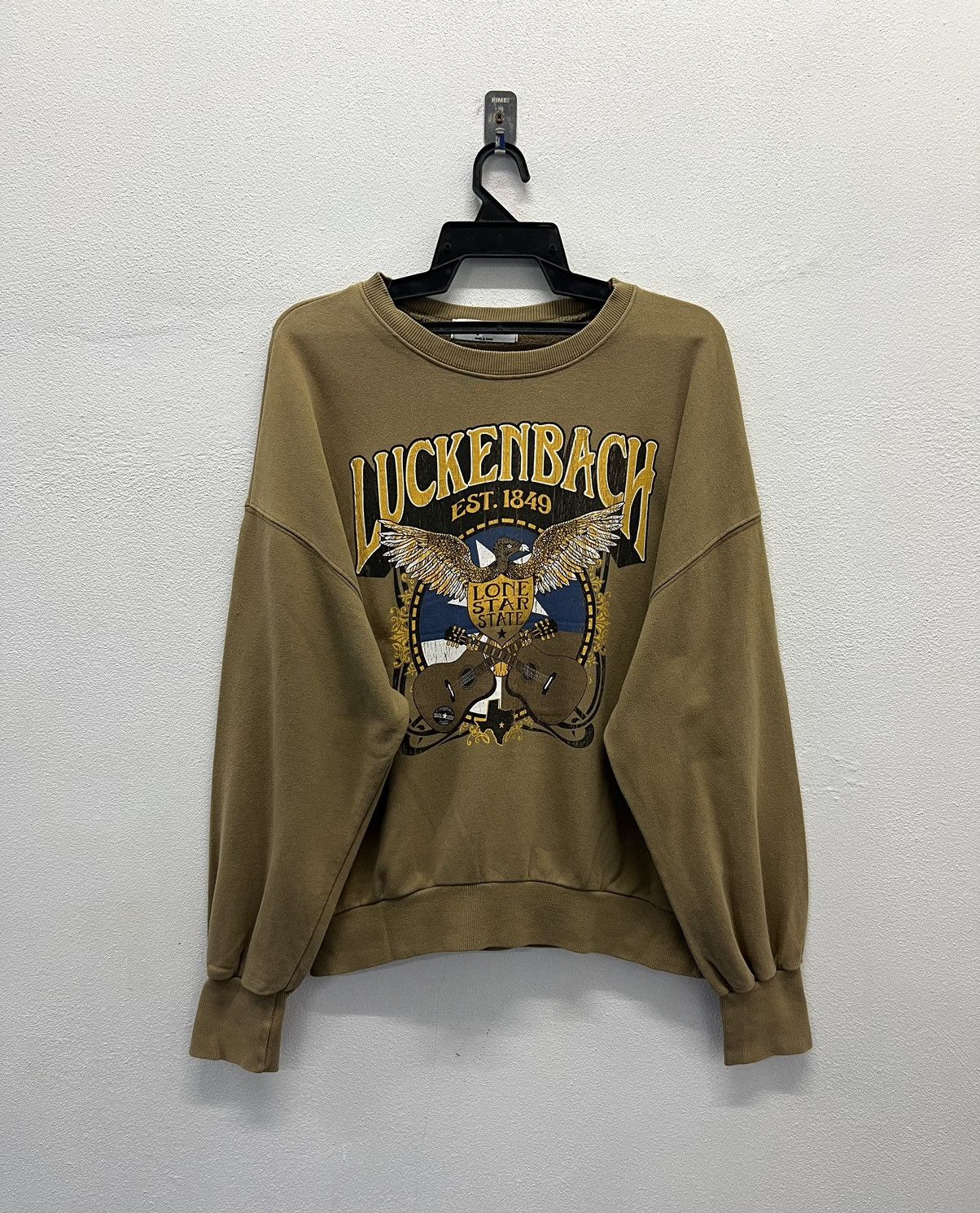 Vintage VINTAGE SUNNY MASTER LUCKENBACH SWEATSHIRT Size US L / EU 52-54 / 3 - 1 Thumbnail