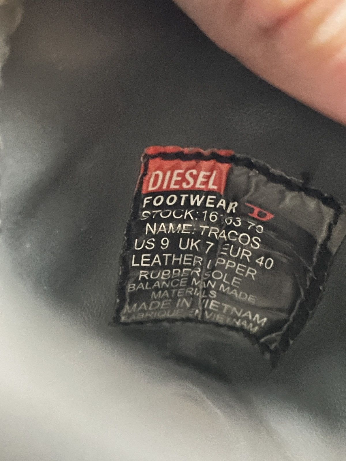 Diesel Y2K DIESEL BOXING LEATHER HIGHTOP SNEAKERS Size US 8 / EU 41 - 7 Thumbnail