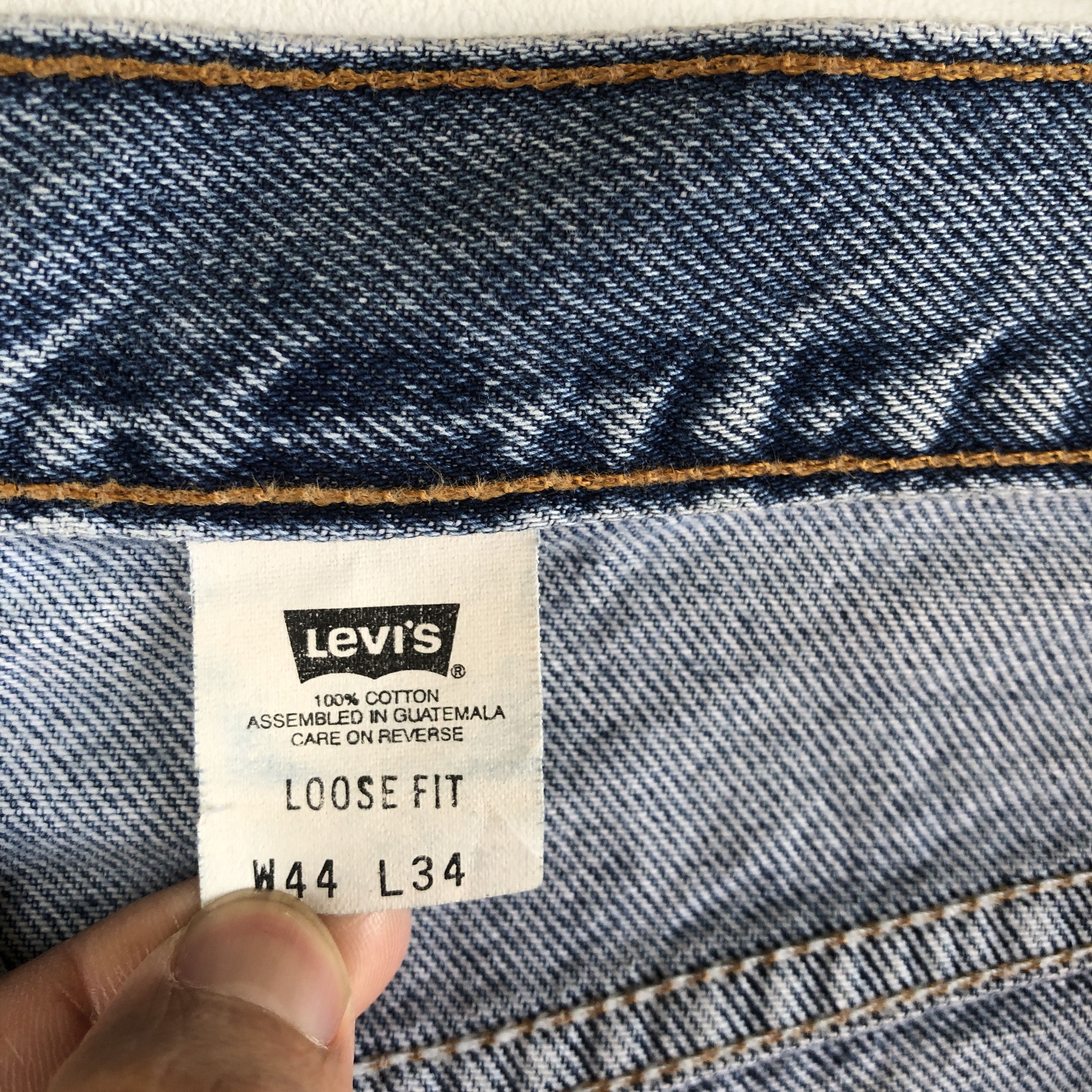 Levi's Vintage Levis Jeans Levis 545 Denim Levis Orange Tab Pants Size US 42 / EU 58 - 6 Thumbnail