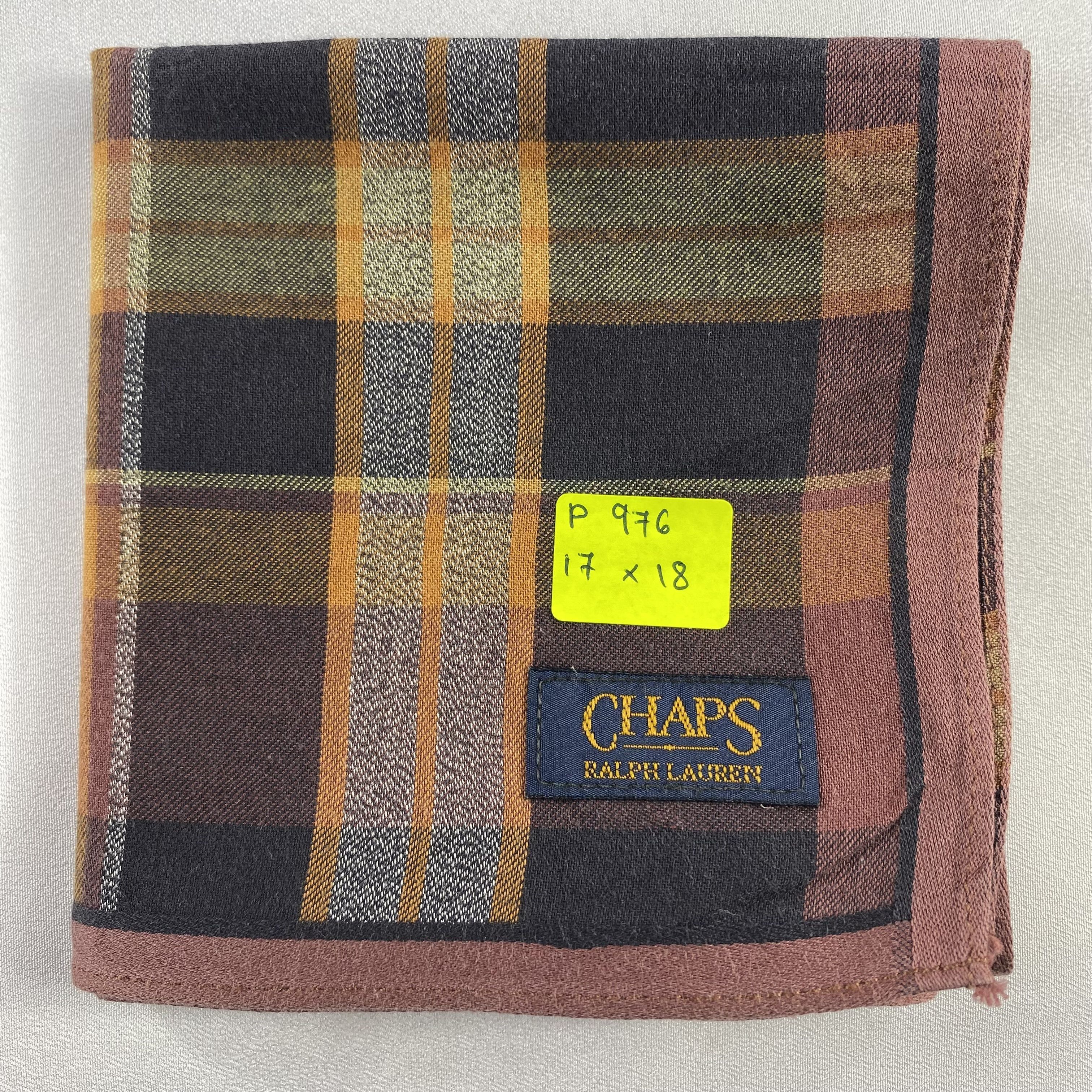 Chaps Ralph Lauren × Vintage Chaps Ralph Lauren Bandana/ Handkerchief / Neckerchief-P976 Size ONE SIZE - 5 Thumbnail