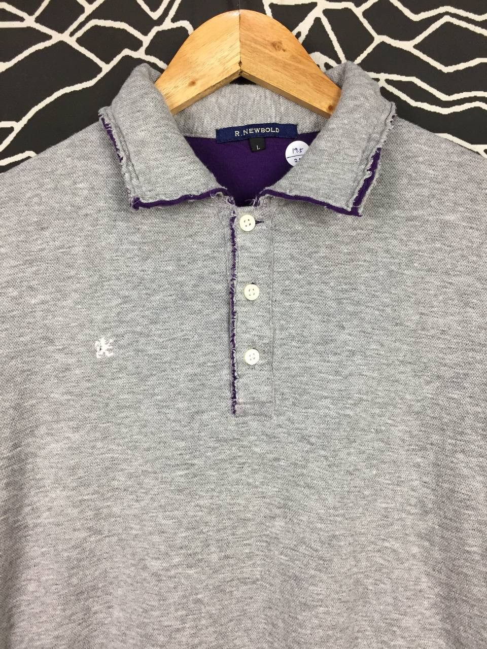 Japanese Brand × Paul Smith × R.Newbold Vtg R Newbold Japanese Brand Small Logo Casual Polo Tee Size US M / EU 48-50 / 2 - 3 Thumbnail