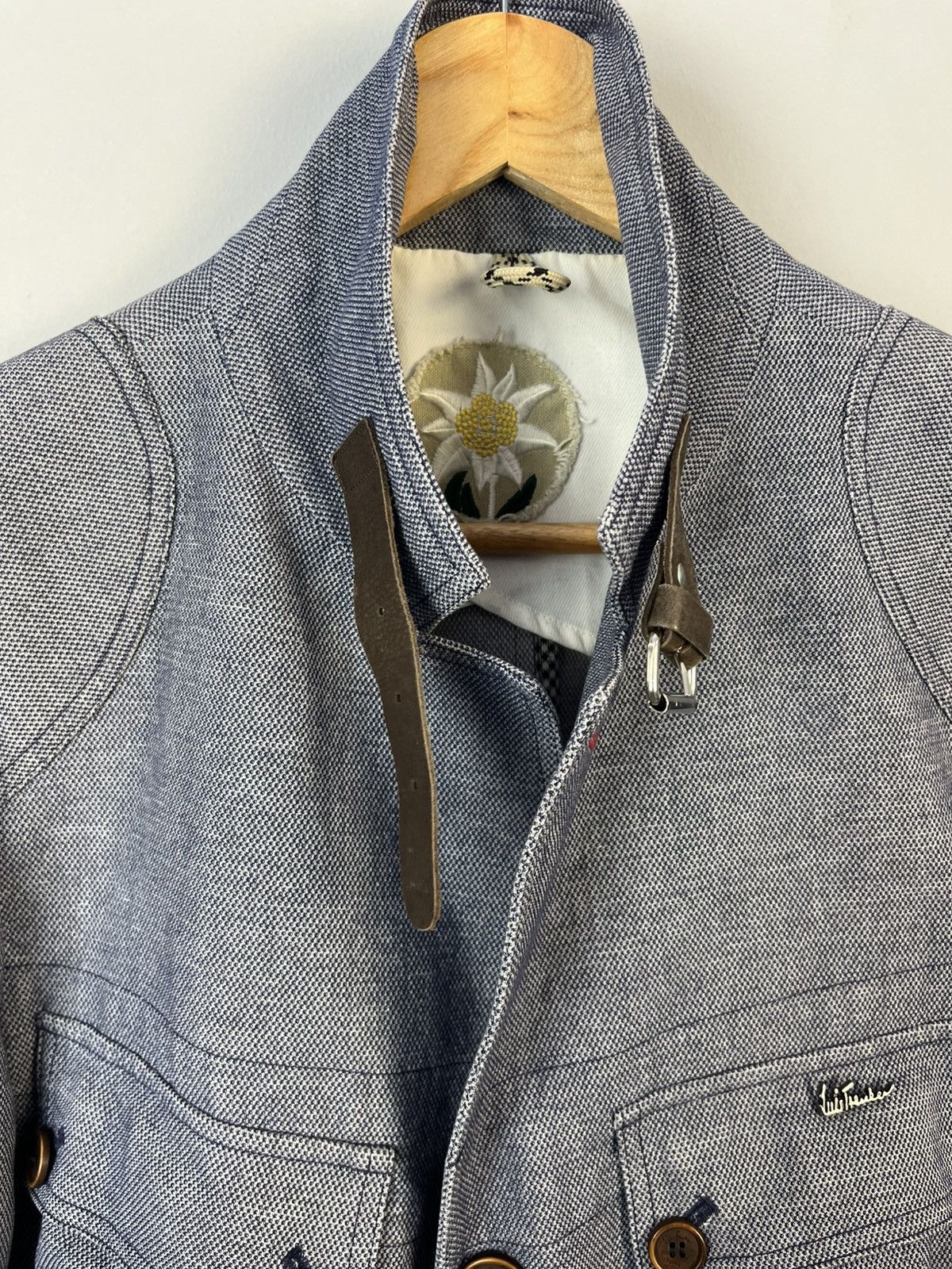 Designer Luis Trenker Cotton Multipocket Blazer Jacket Made in EU Size 40R - 8 Thumbnail
