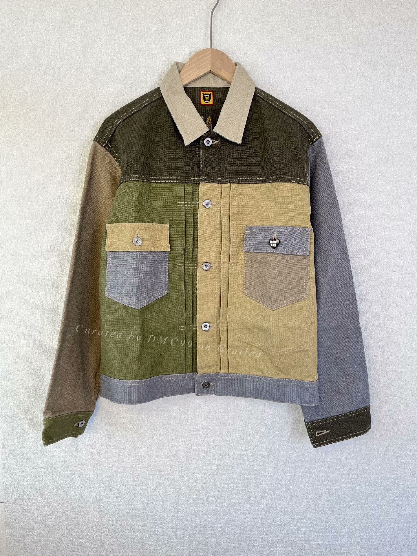 Human Made Human Made 19AW Embroidered Denim Work Jacket Size US L / EU 52-54 / 3 - 1 Thumbnail