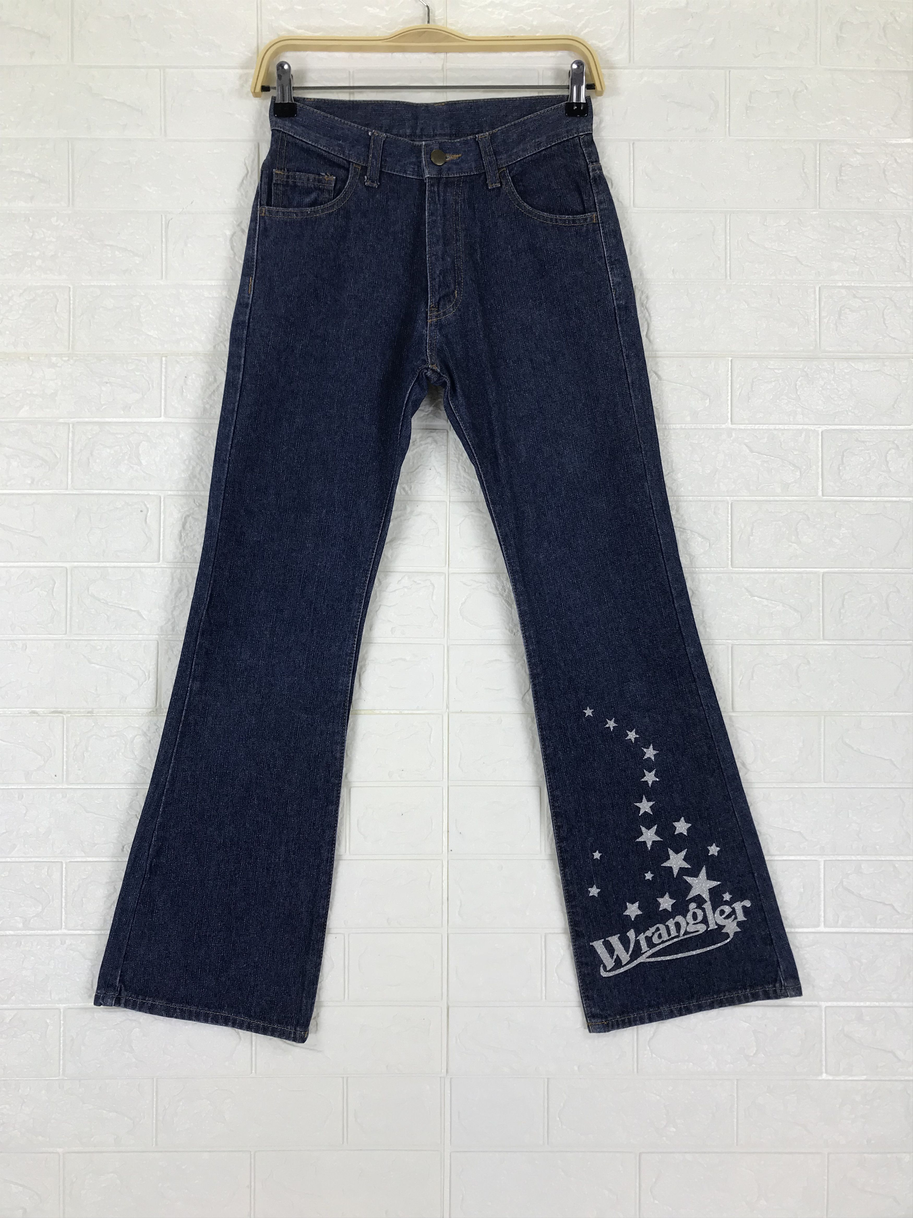 Wrangler Vintage Wrangler Flare Jeans Bell Bottom Denim Size 26" / US 2 / IT 38 - 1 Thumbnail