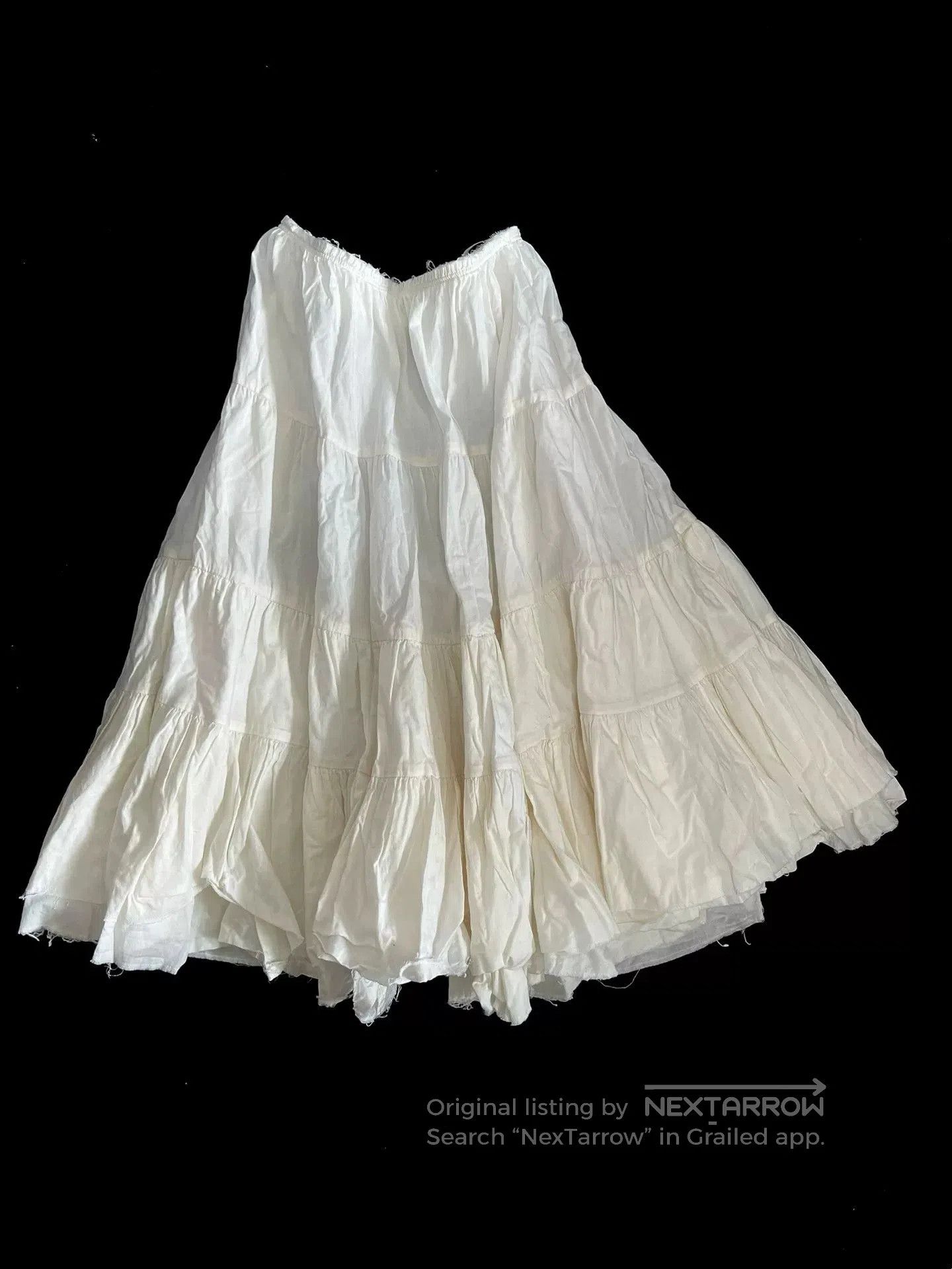 Rei Kawakubo Comme des Garçons 2006SS White Puff Skirt. Size 37" - 1 Thumbnail