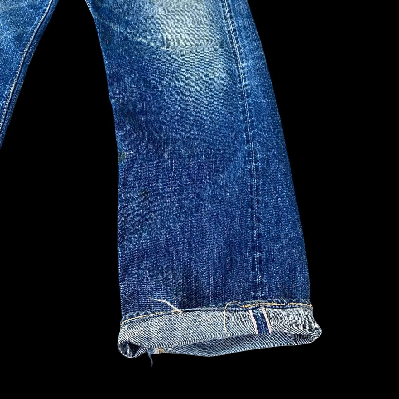 Sugar Cane Vintage Sugar Cane Lot 902 Selvedge Grunge Frayed StarPrint Size US 31 - 9 Thumbnail