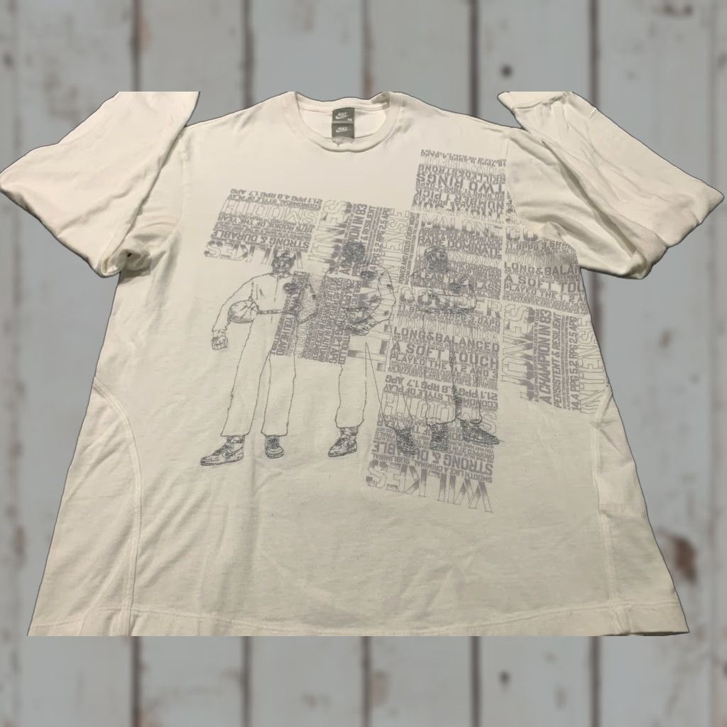 Nike NIKE AIR FORCE 1 GRAPHIC T-SHIRT WHITE GRAY LONG SLEEVE MENS M Size US M / EU 48-50 / 2 - 1 Thumbnail