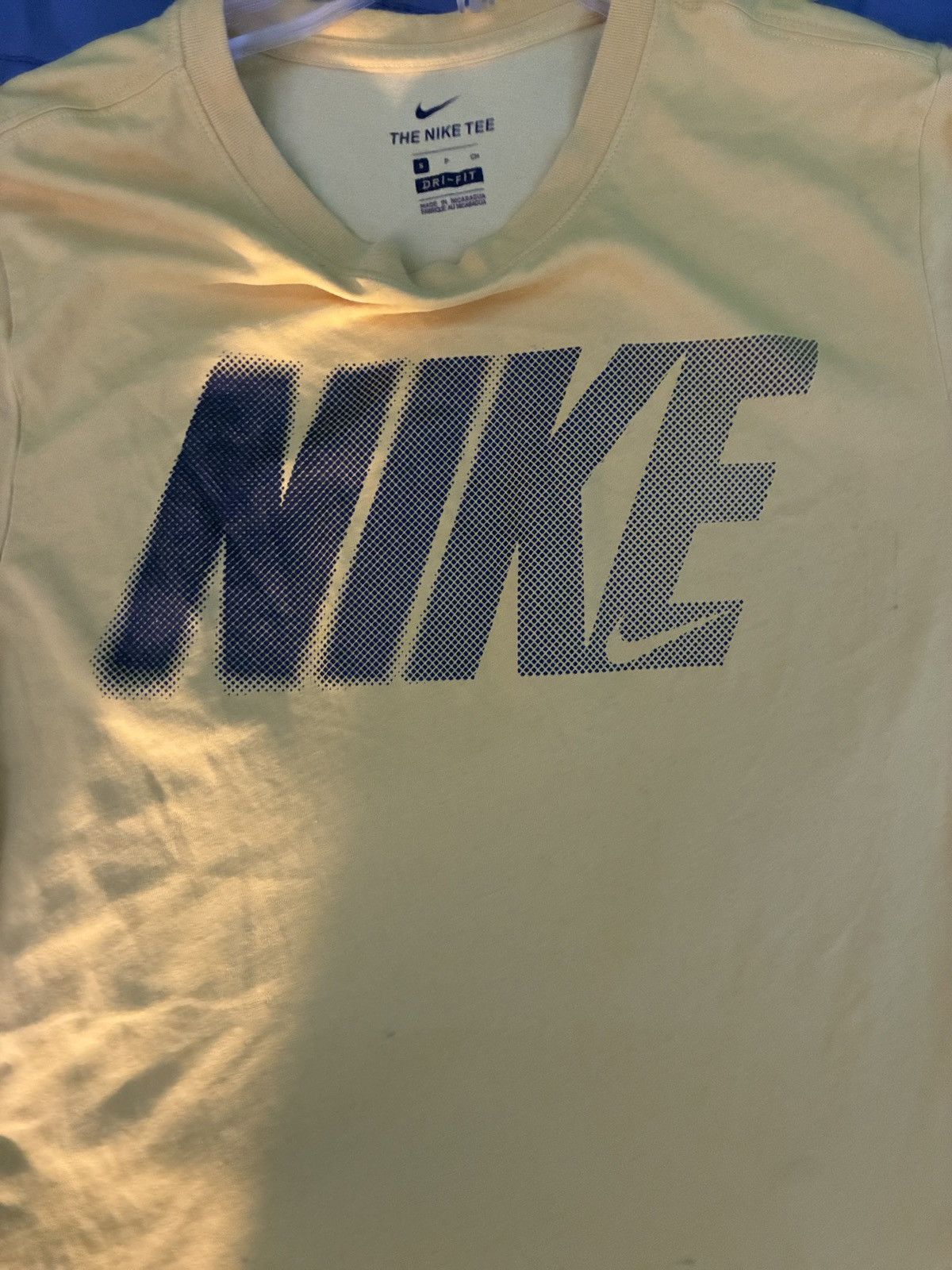 Nike Yellow Nike dri-fit t-shirt Size S / US 4 / IT 40 - 4 Thumbnail