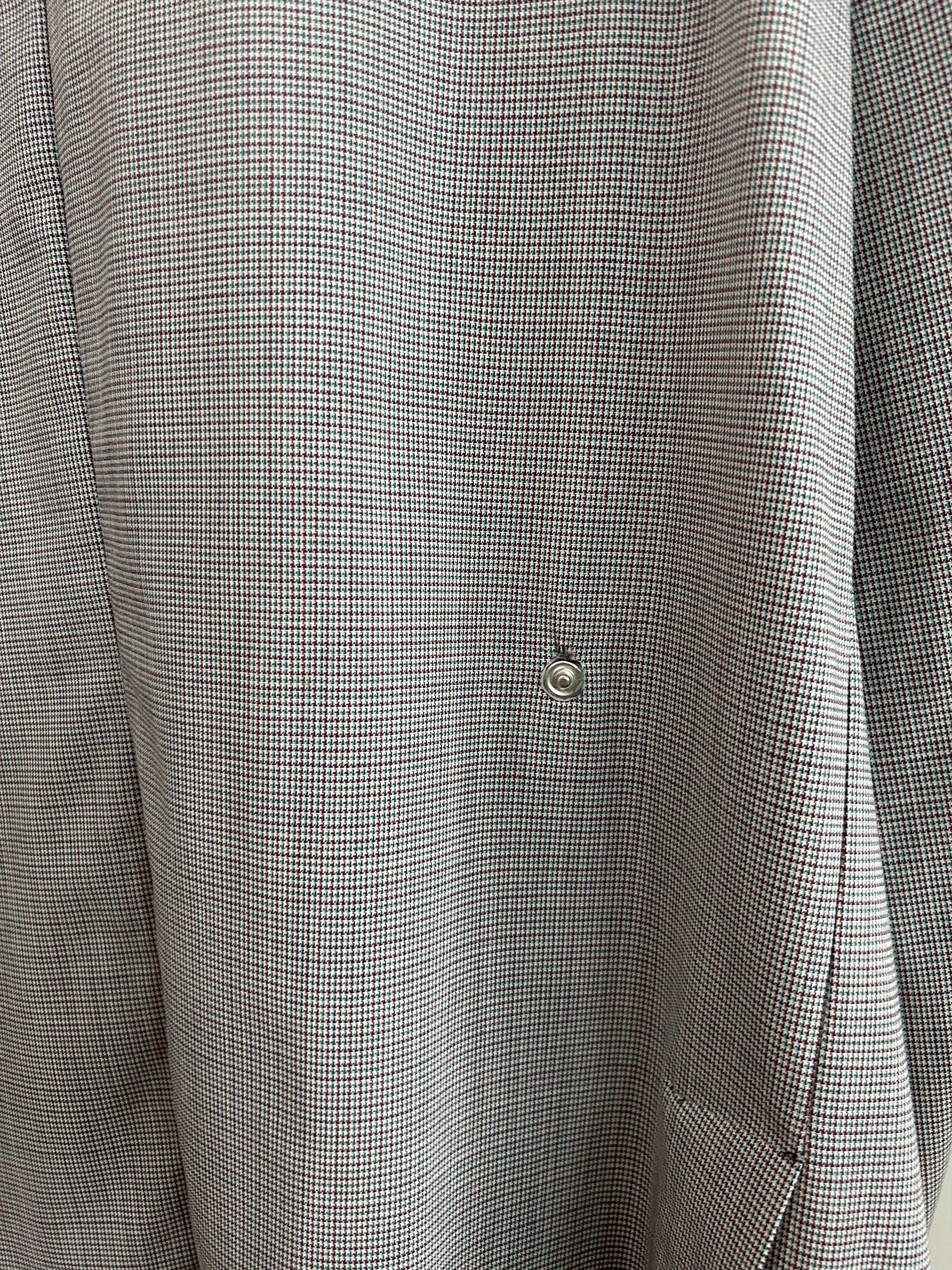 Raf Simons RAF SIMONS 18SS Gingham Check Oversized Blazer Setup Size 46L - 6 Thumbnail