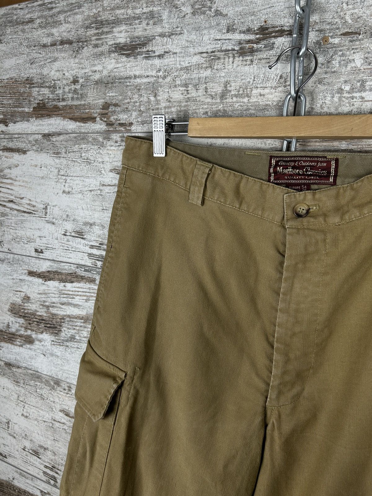 Marlboro Classics × Vintage Mens Vintage Marlboro Classics cargo pants rare y2k baggy Size US 34 / EU 50 - 5 Thumbnail