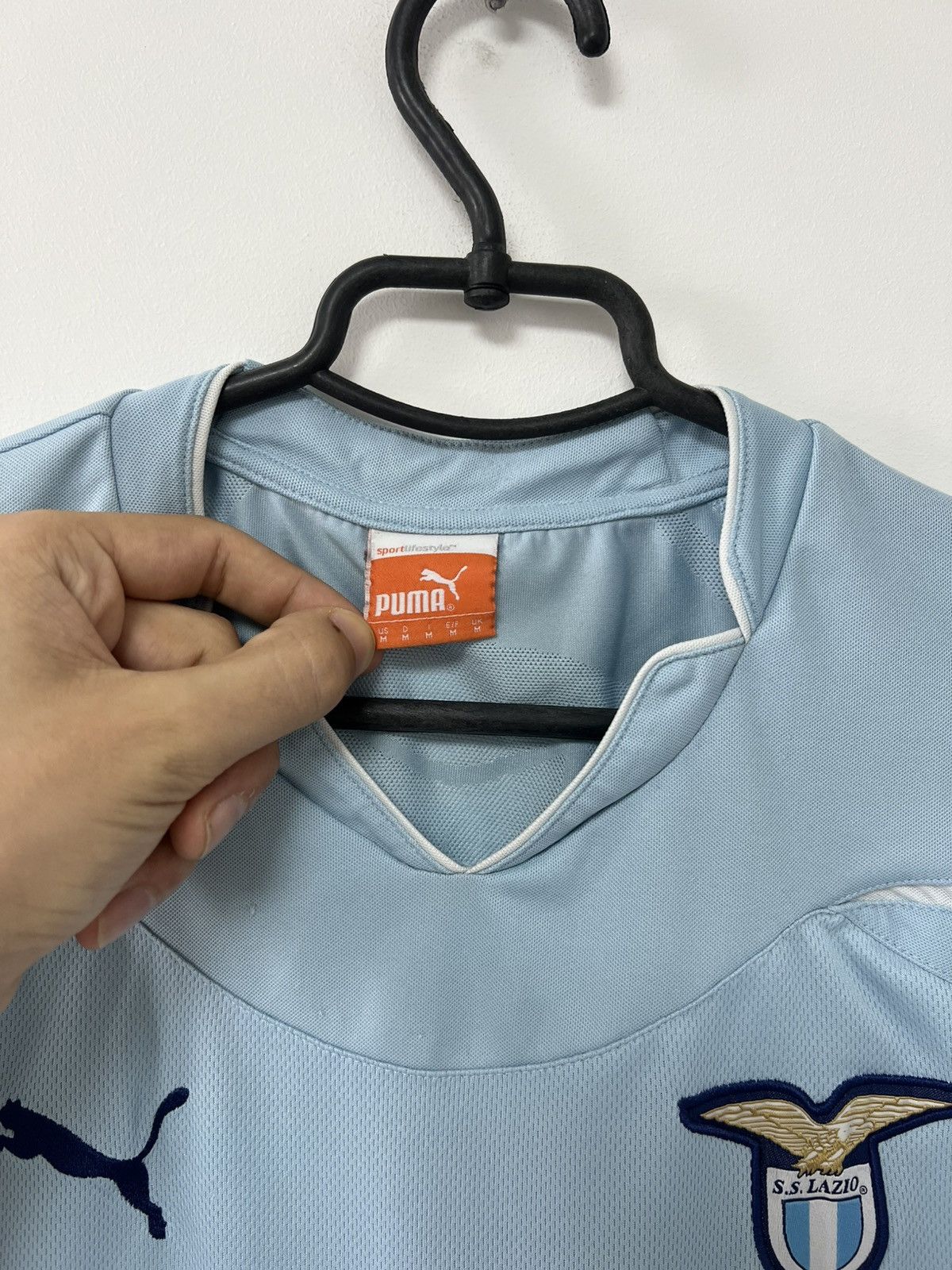 Nike Lazio 2010/2011 Home Jersey Maglia Shirt Puma Mens Blue sz M Size US M / EU 48-50 / 2 - 10 Thumbnail