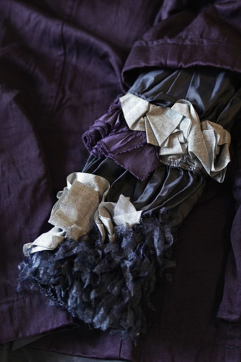 Comme des Garcons Comme des Garcons Deep purple coat Size S / US 4 / IT 40 - 4 Thumbnail
