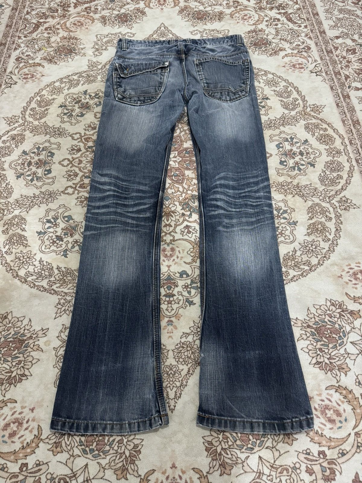 Japanese Brand × Nicole Club × Vintage Vintage Nicole Club For Men Flare Jeans Size US 30 / EU 46 - 5 Thumbnail