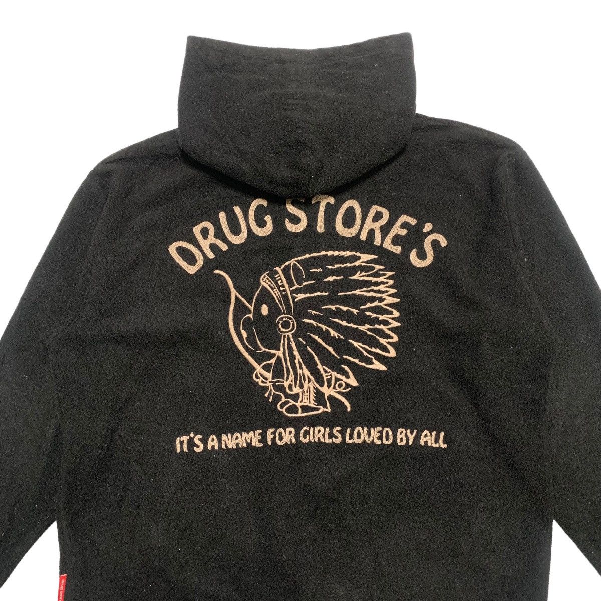 Japanese Brand Japanese Brand Drug Store’s Big Logo Zipper Hoodie Size US L / EU 52-54 / 3 - 4 Thumbnail