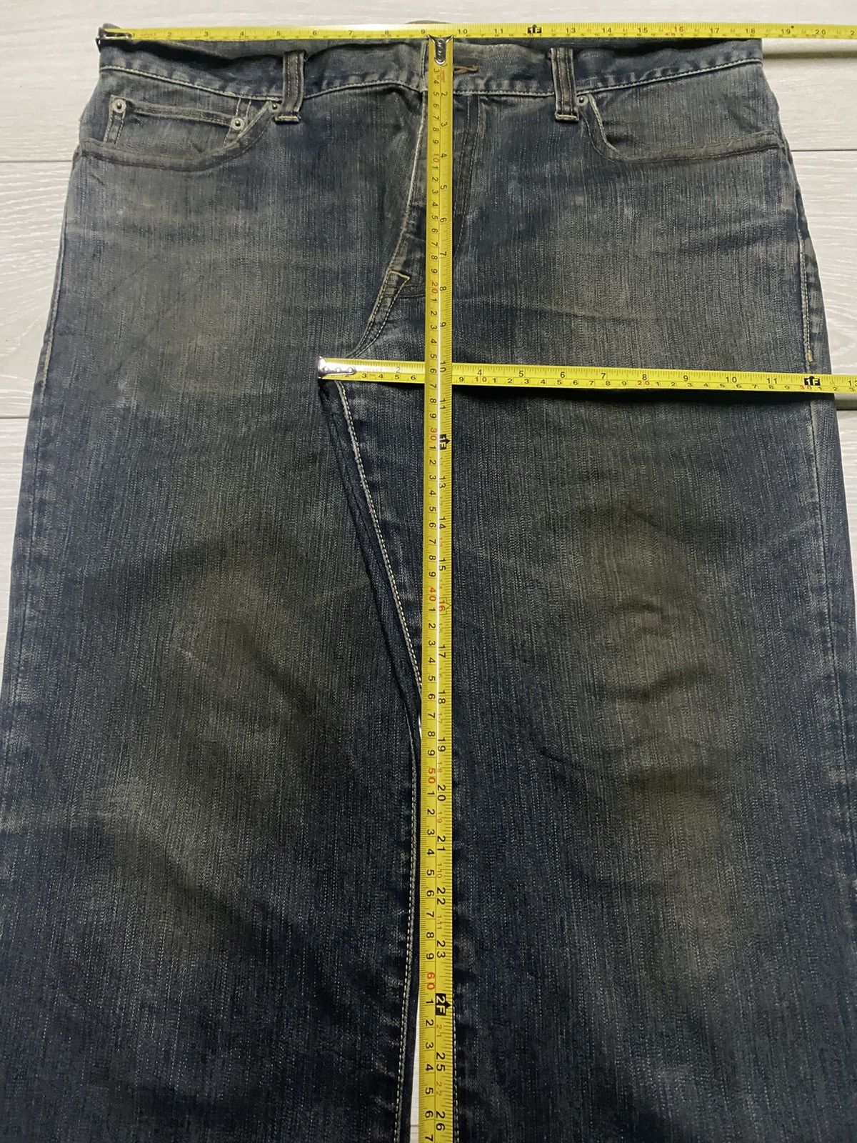 Vintage Vintage Japanese Brands Rusty Distressed Loose Jeans Size US 36 / EU 52 - 12 Thumbnail
