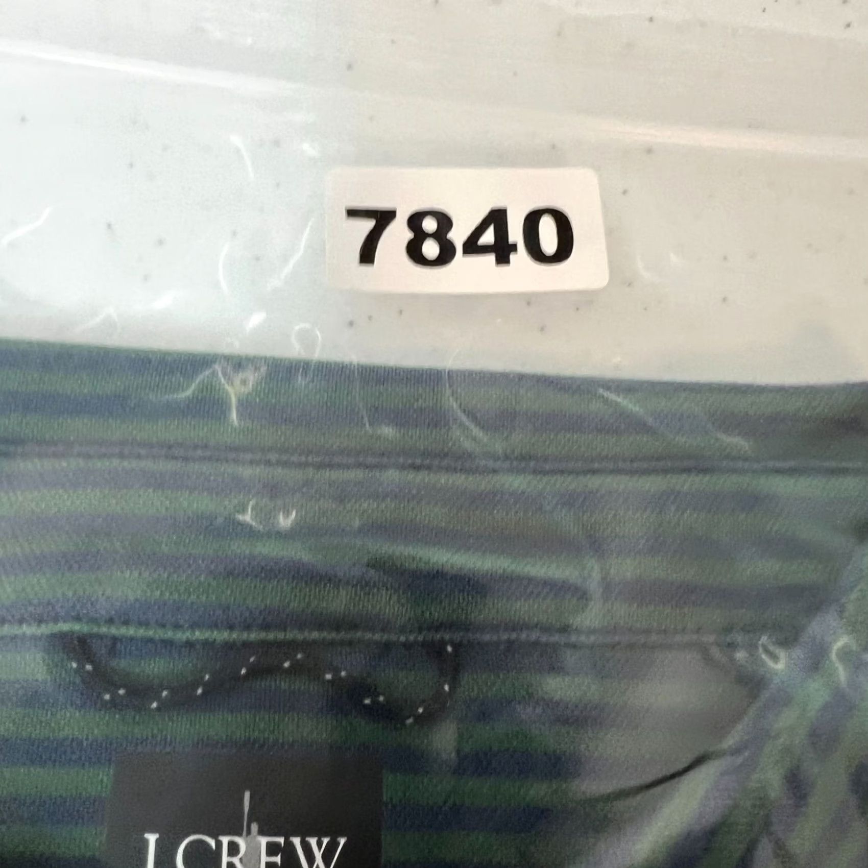 J.Crew J.Crew Mens Medium Coolmax Green & Blue Striped Polo Shirt - Size Size US M / EU 48-50 / 2 - 8 Thumbnail