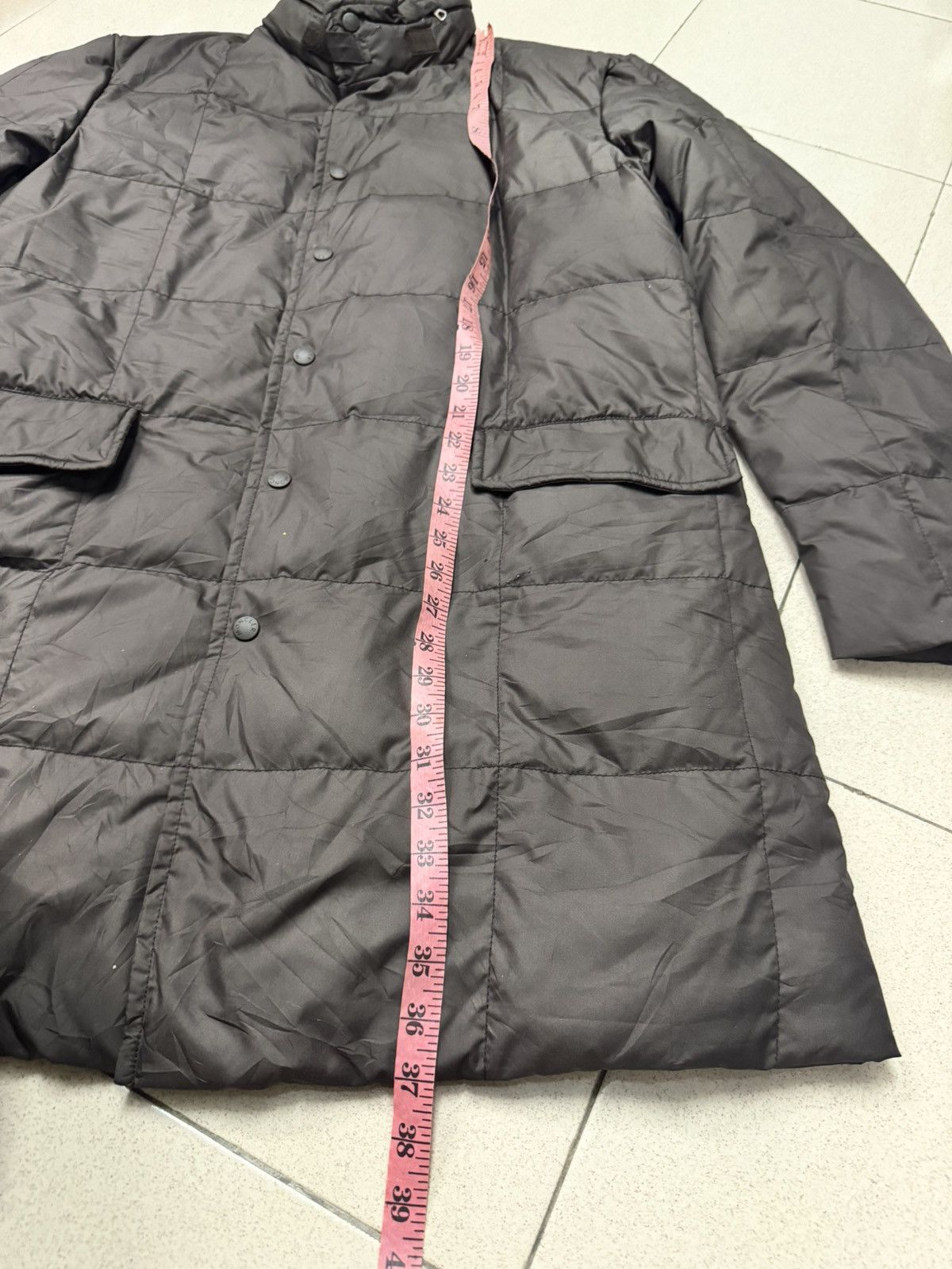 Moncler MONCLER PUFFER JACKET LONG COAT Size US L / EU 52-54 / 3 - 3 Thumbnail
