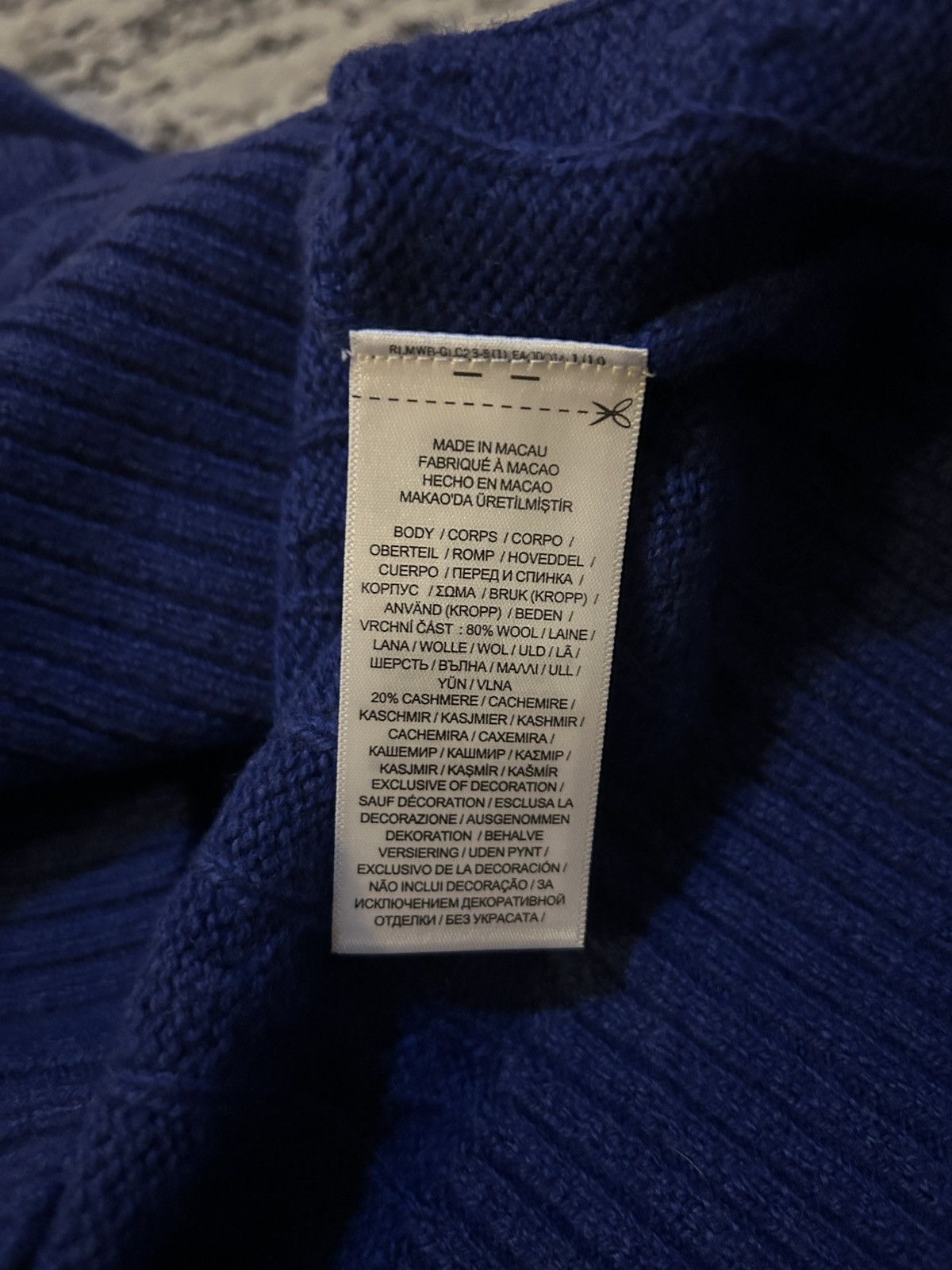 Polo Ralph Lauren Polo Ralph Lauren Featherweight Wool-Cashmere Sweater Size XS / US 0-2 / IT 36-38 - 6 Thumbnail