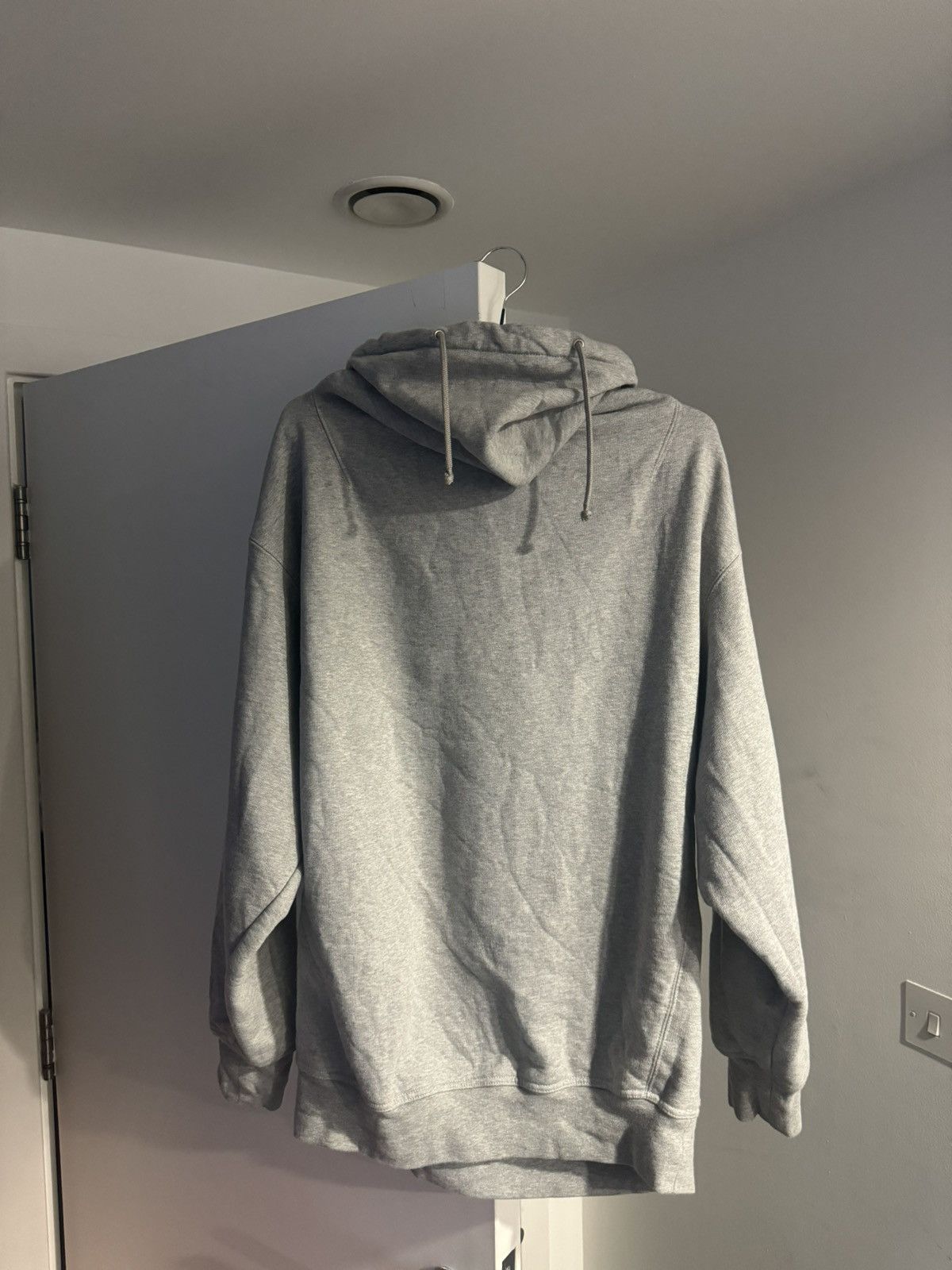 image of Hed Mayner 22Ss Turtle Neck Hoodie Grey, Men's (Size XS)