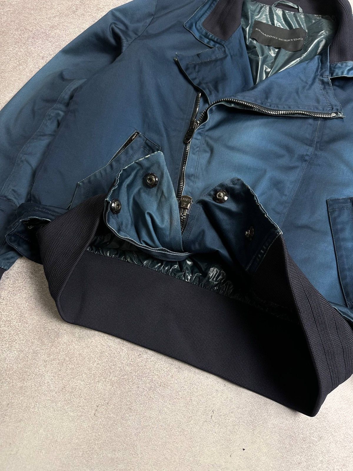 Ermanno Scervino Ermanno Scervino Luxury Blue Gradient Jacket L Size US L / EU 52-54 / 3 - 6 Thumbnail