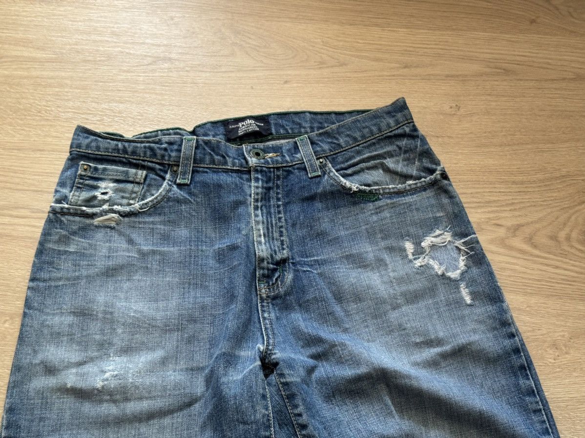 Polo Ralph Lauren Vintage 00’s Polo by Ralph Lauren Jeans Distressed Pants Size US 28 / EU 44 - 2 Thumbnail