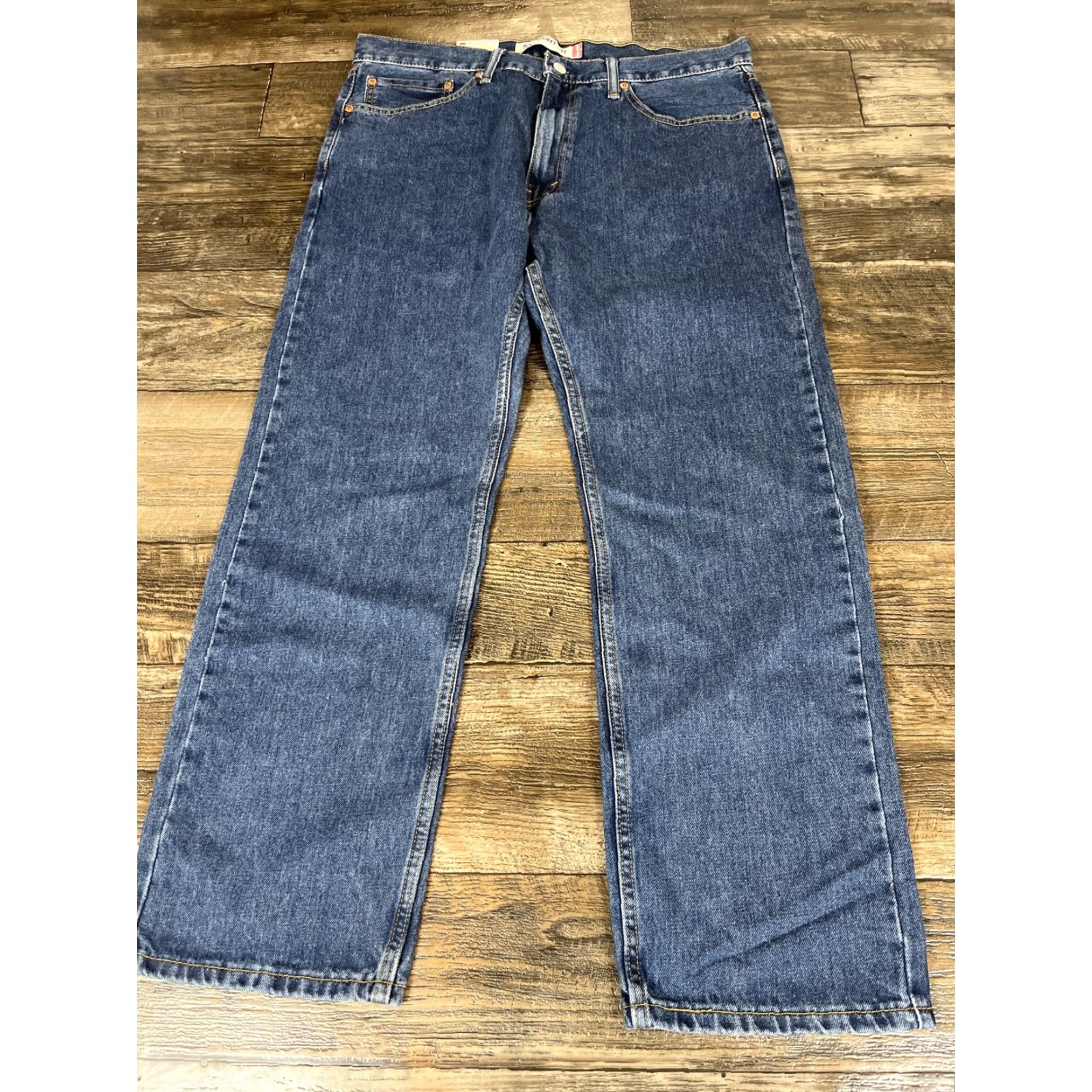 Levi's NWT Levi's 505 Jeans Regular Men 36x30 Red Tab Blue Straight Y2K USA Size US 36 / EU 52 - 3 Thumbnail