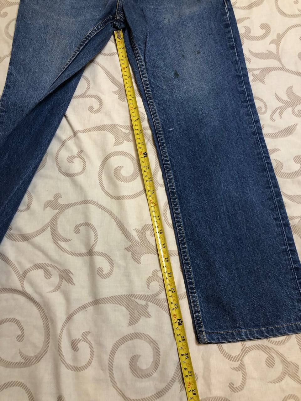 Levi's Vintage Levi’s 571 Straight Leg Jeans Classic Blue Denim Size US 32 / EU 48 - 10 Thumbnail