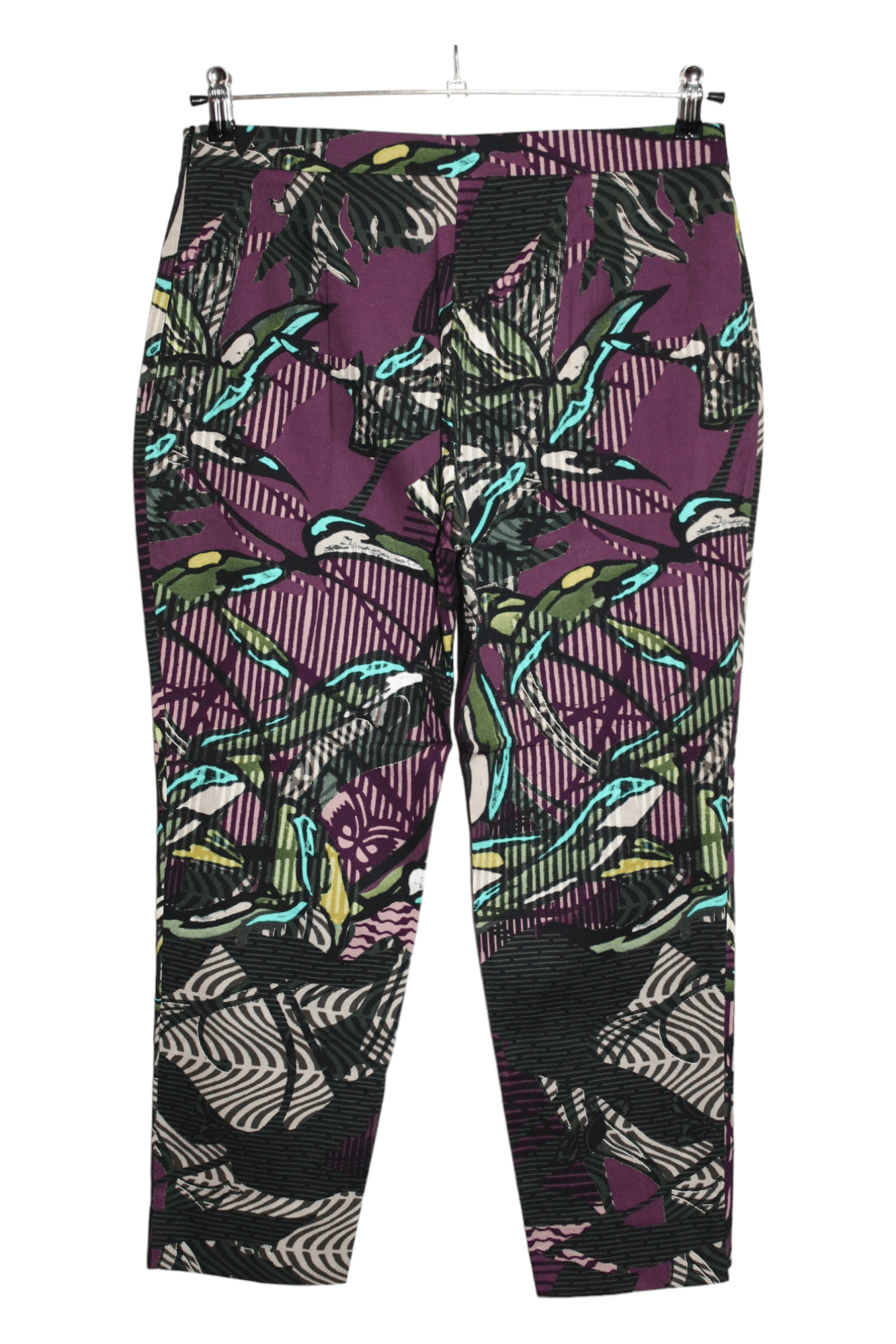 Krizia Uomo PerTe Krizia Lining Waffle Cotton Woven Floral Trouser Size 32" / US 10 / IT 46 - 2 Thumbnail