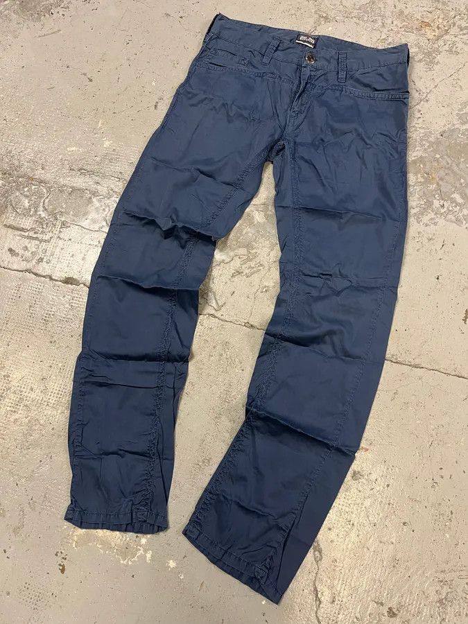 Jean Paul Gaultier × Vintage 2000s Jean Paul Gaultier Blue Royal Cozy Pants Size US 32 / EU 48 - 5 Thumbnail