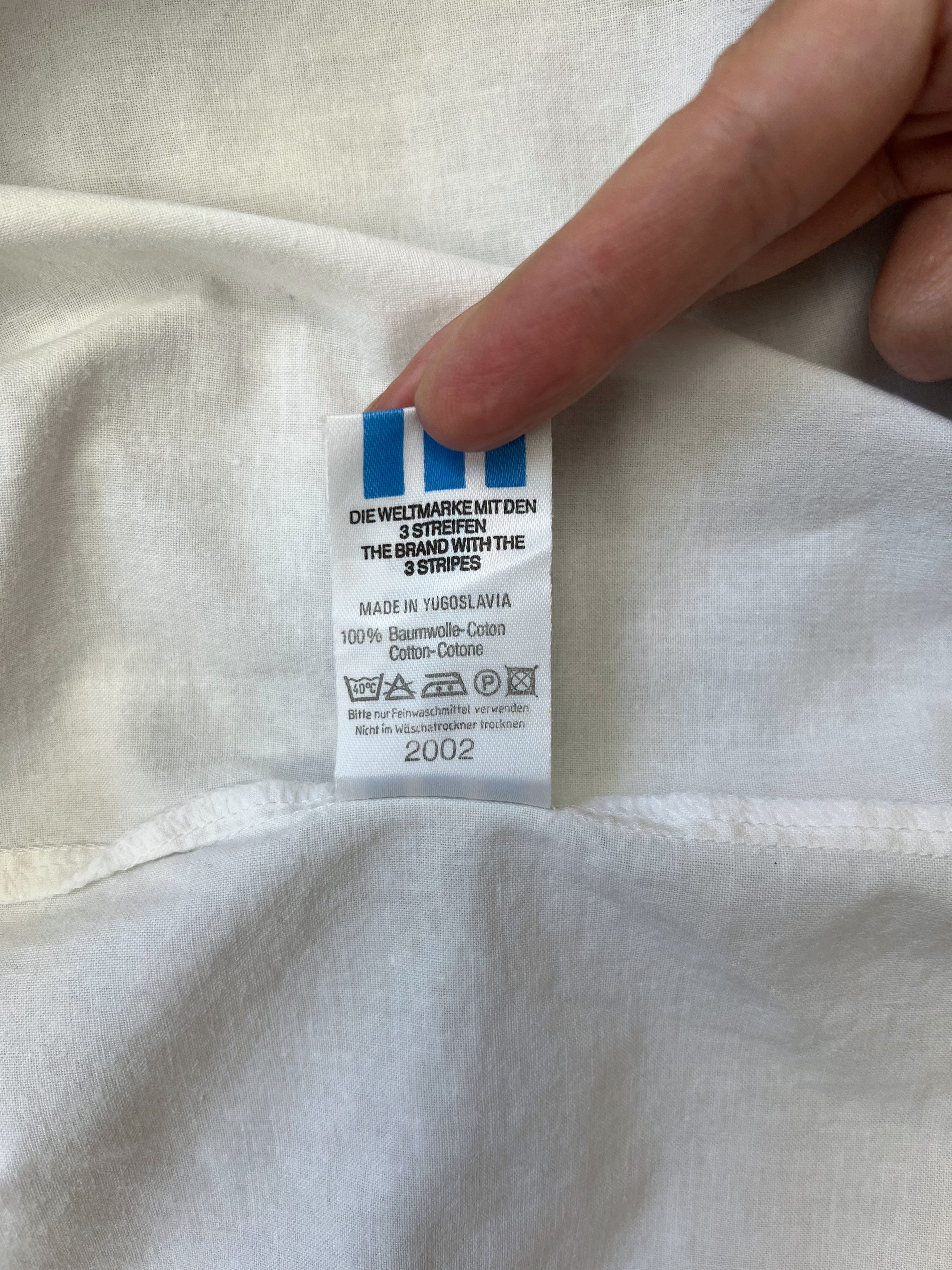 Adidas Vintage 90s Adidas Originals Button Up Shirt Yugoslavia L Size US L / EU 52-54 / 3 - 24 Thumbnail