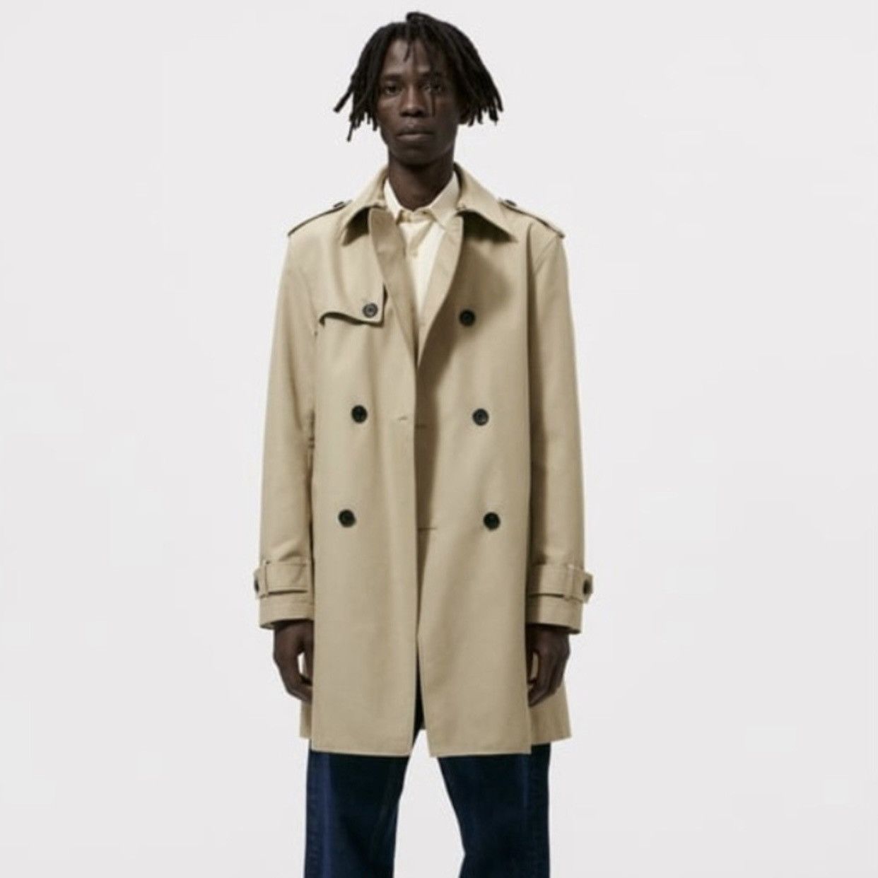 Zara Zara Double Breasted Trench Coat Size US S / EU 44-46 / 1 - 8 Thumbnail