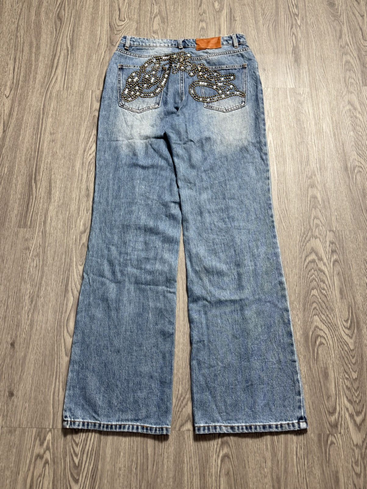 Ed Hardy 💥RARE💥Ed Hardy Vintage Y2K Denim Size US 30 / EU 46 - 2 Thumbnail