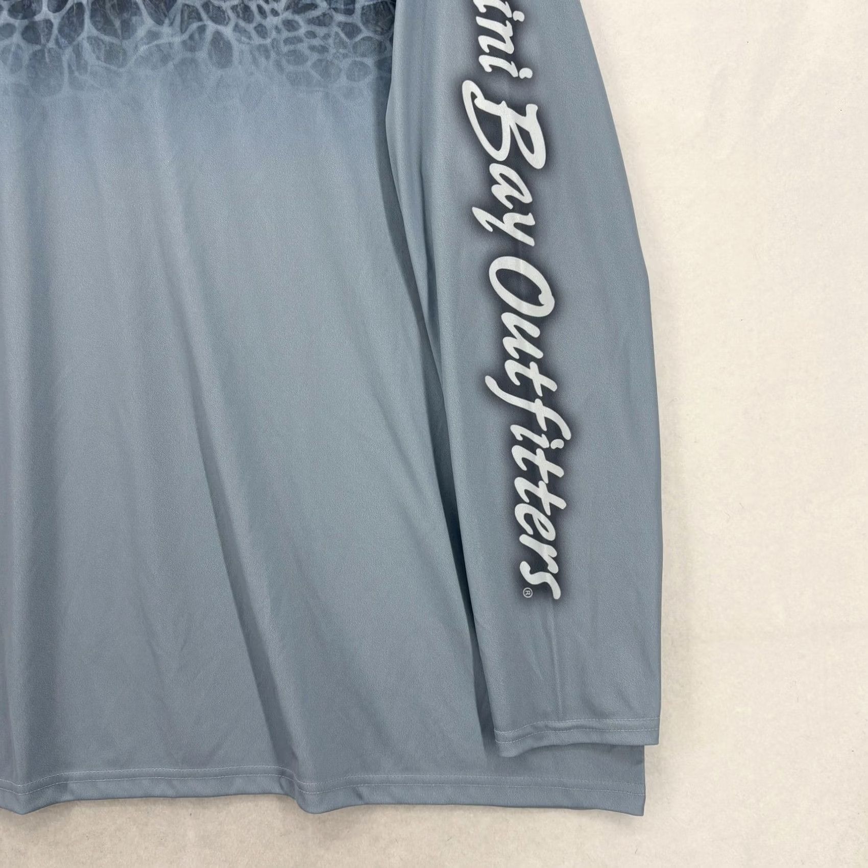 Vintage Bimini Bay Fishing Shirt Mens 2XL Blue Long Sleeve SolarGuard UPF 50+ Sun Travel Size US XXL / EU 58 / 5 - 3 Thumbnail