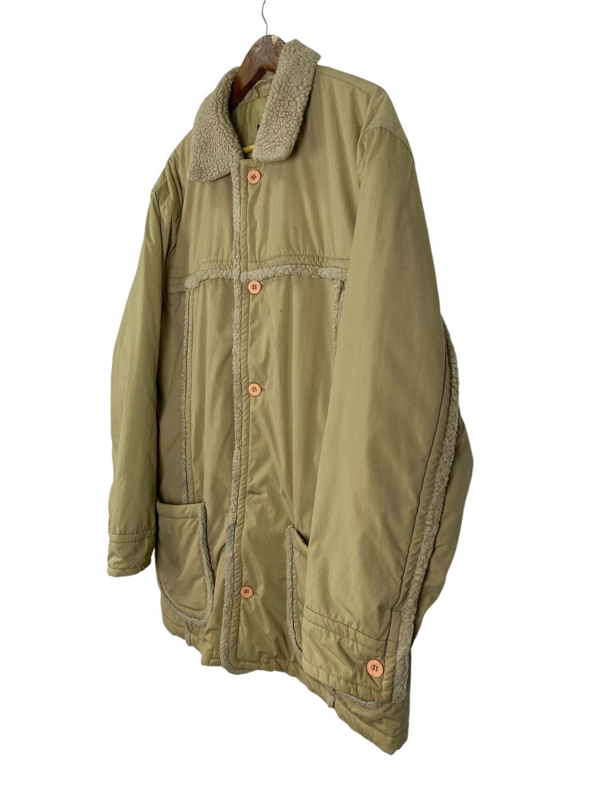 Stussy × Vintage Vintage Stussy fleece collar winter Jacket Size US XL / EU 56 / 4 - 4 Thumbnail
