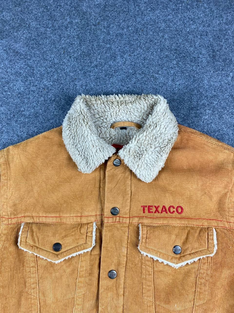 Japanese Brand texaco racing corduroy jacket sherpa lining nice design Size US M / EU 48-50 / 2 - 2 Thumbnail