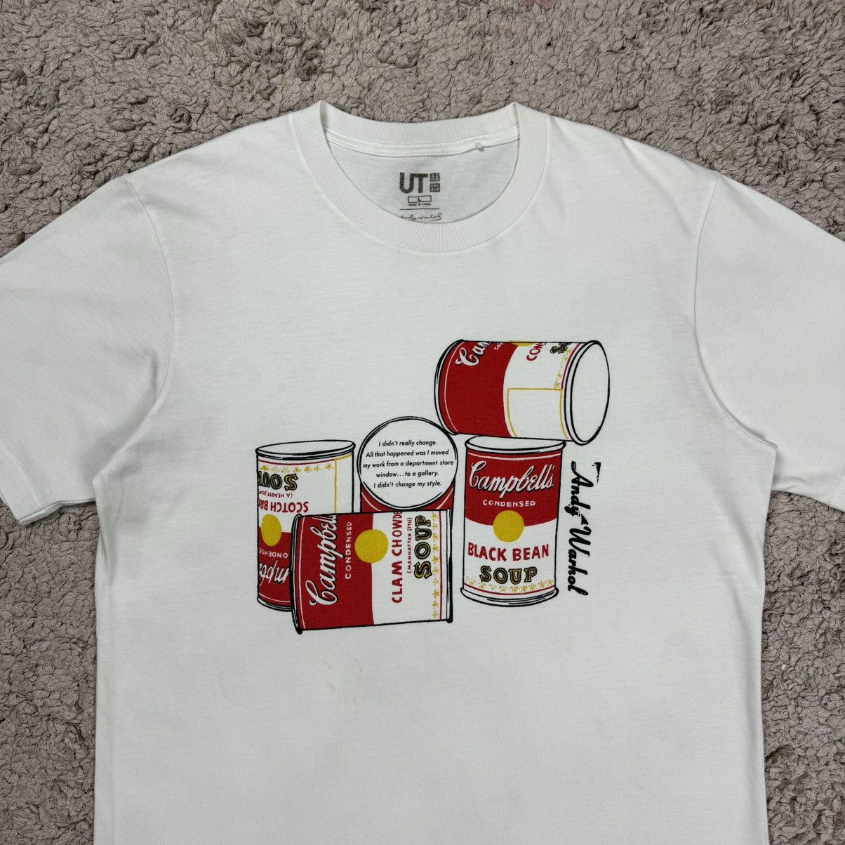Andy Warhol × Designer × Japanese Brand Uniqlo Andy Warhol Campbells T-shirt Size US L / EU 52-54 / 3 - 5 Thumbnail