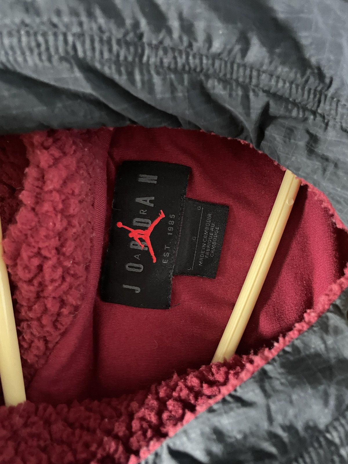 Nike Air Jordan Sherpa Hoodie Size US L / EU 52-54 / 3 - 3 Thumbnail