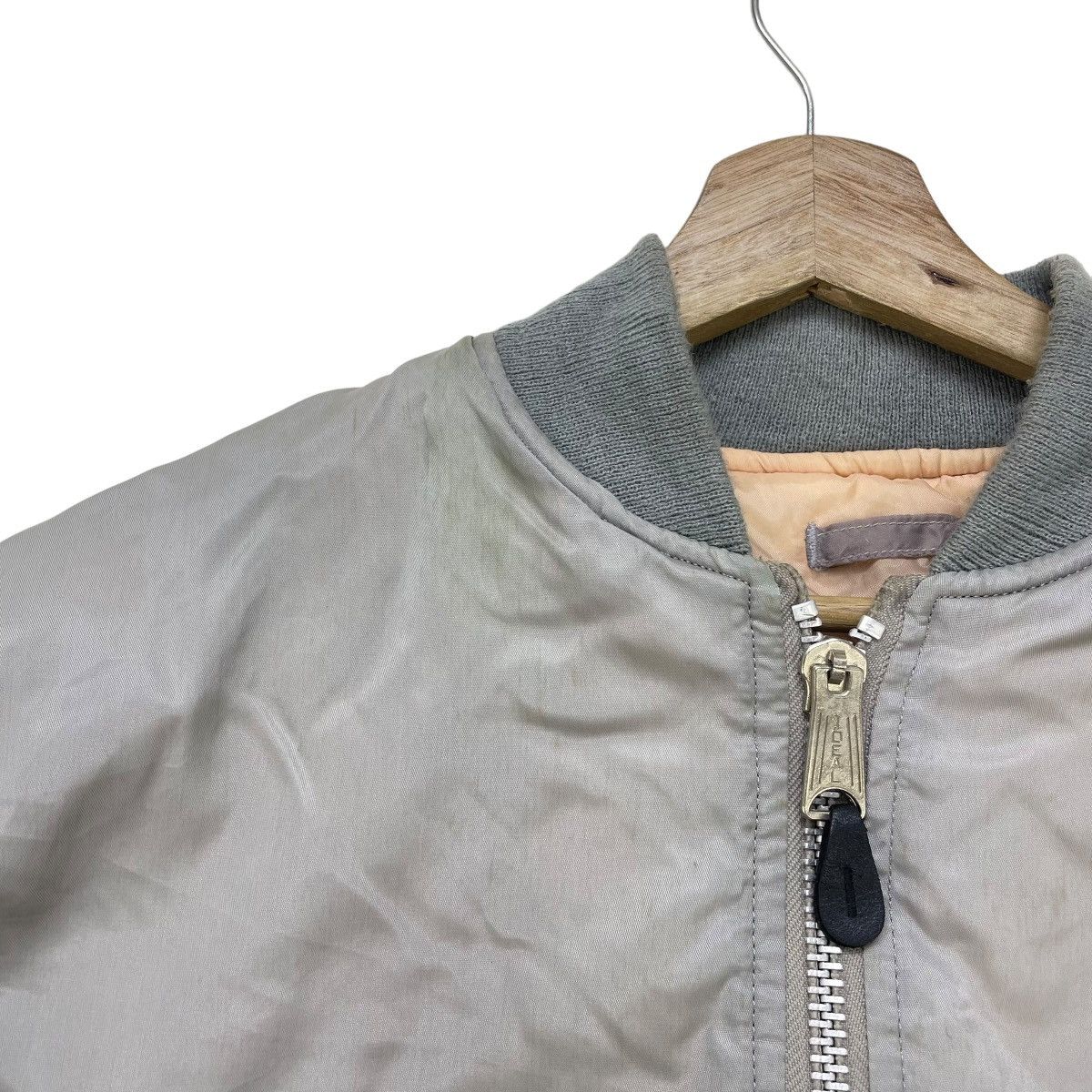 Japanese Brand × Vintage Vtg Japanese Brand Team Ridoh Eight Bomber Ma 1 Jacket Size US M / EU 48-50 / 2 - 5 Thumbnail