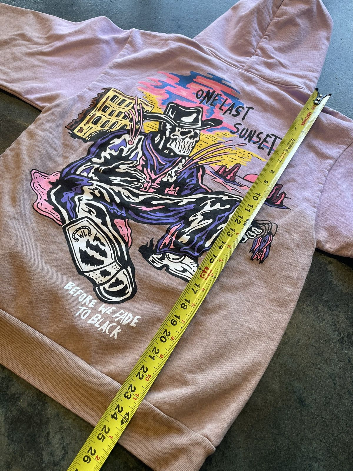 Warren Lotas Warren Lotas "One Last Sunset" Purple Ombre Hoodie - Size S Size US S / EU 44-46 / 1 - 4 Thumbnail