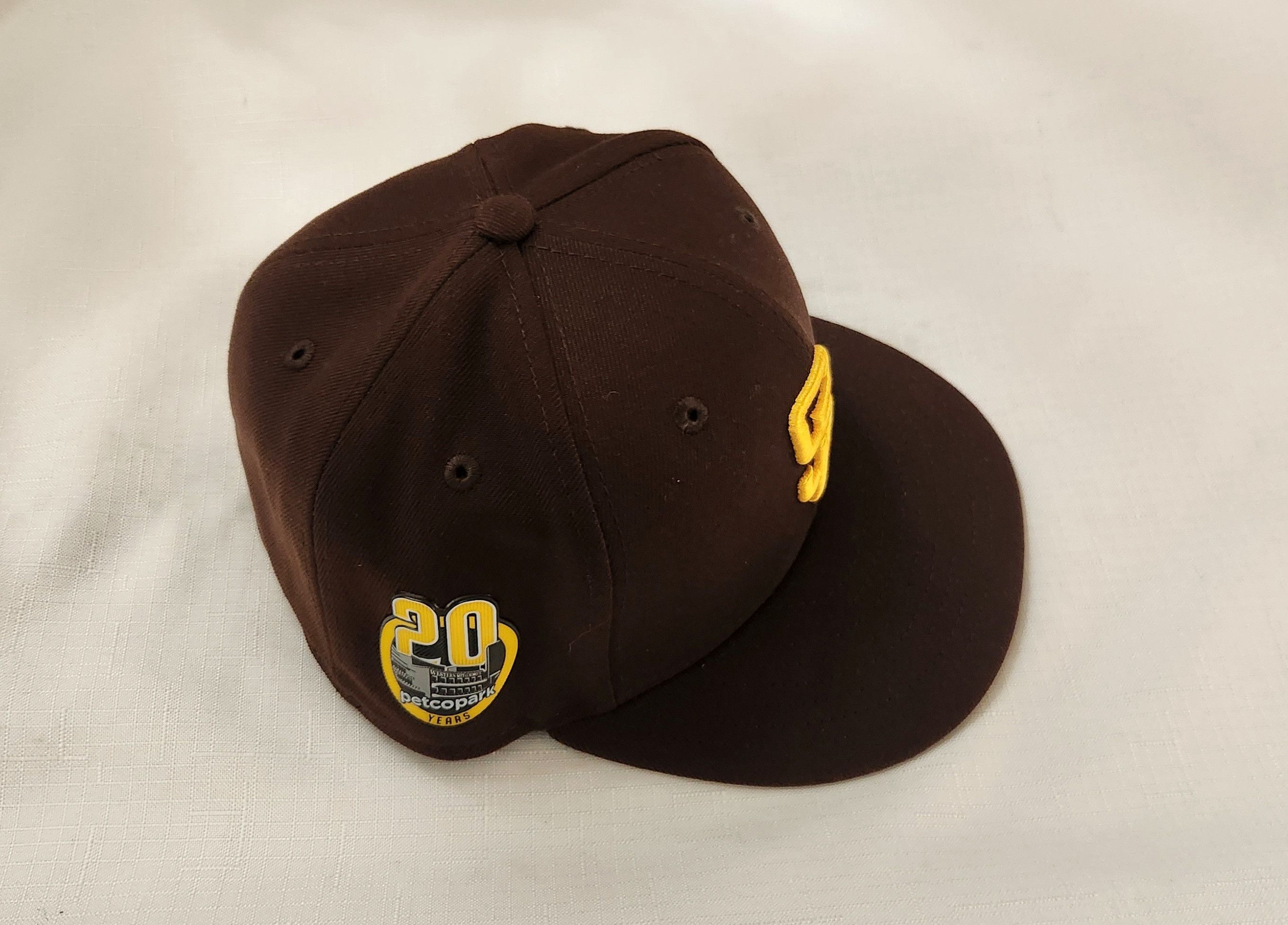 New Era New Era San Diego Padres Fitted 59FIFTY Petco 20th Anniv hat Size ONE SIZE - 4 Thumbnail