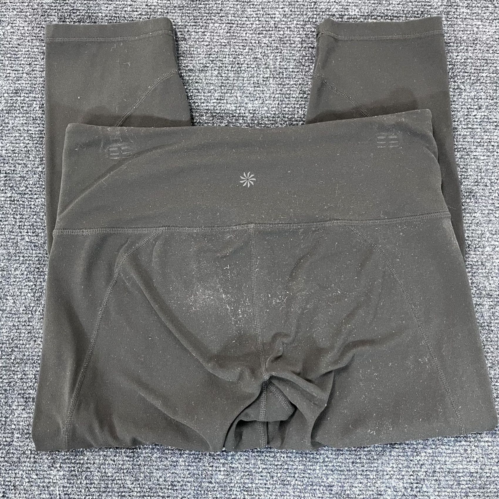 Athleta Athleta Leggings Womens Medium Black High Rise Capri Yoga Athletic Pants Gym Size 32" / US 10 / IT 46 - 3 Thumbnail