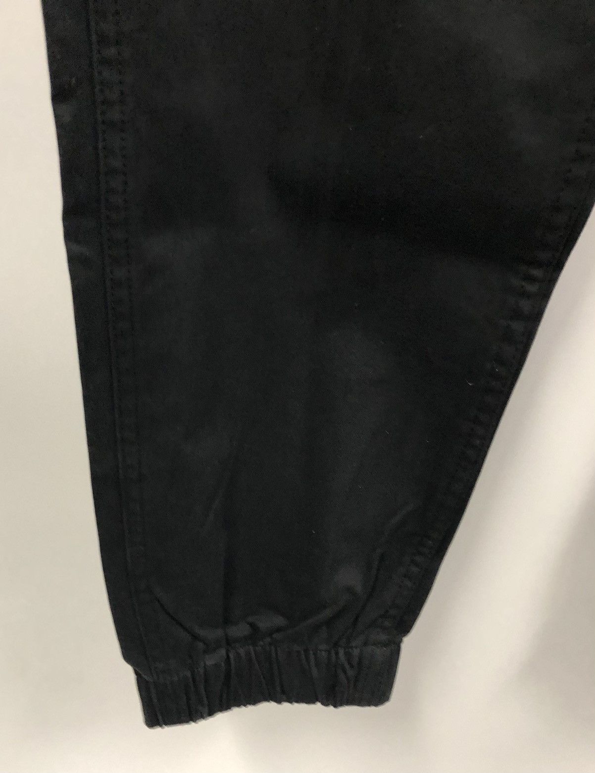 Other American Tall Tapered Stretch Cotton Black Jogger Pants Size US 38 / EU 54 - 5 Thumbnail