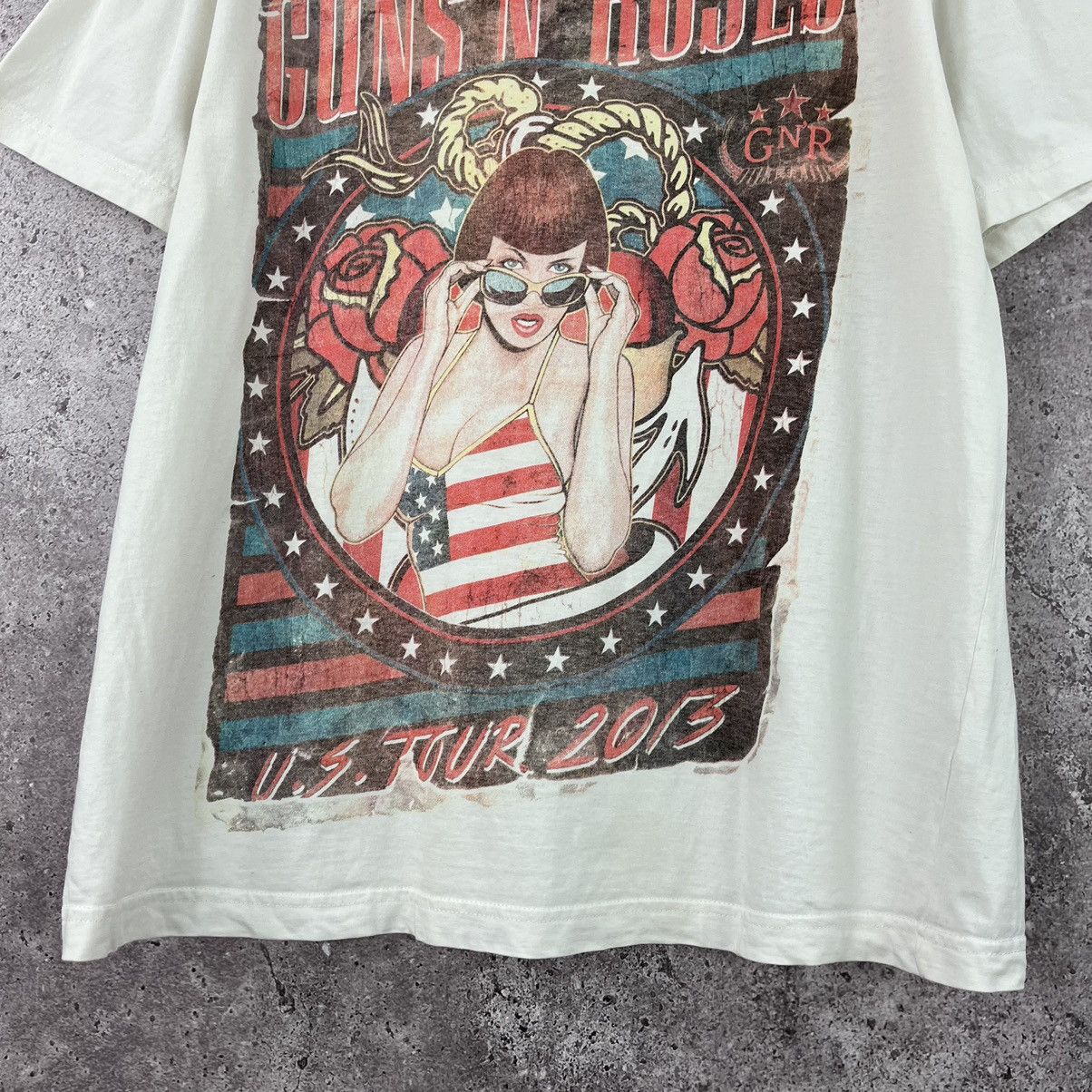 Band Tees × Guns N' Roses Guns N’ Roses U.S. Tour 2013 T-Shirt Big Logo Girl Size XL Size US XL / EU 56 / 4 - 3 Thumbnail