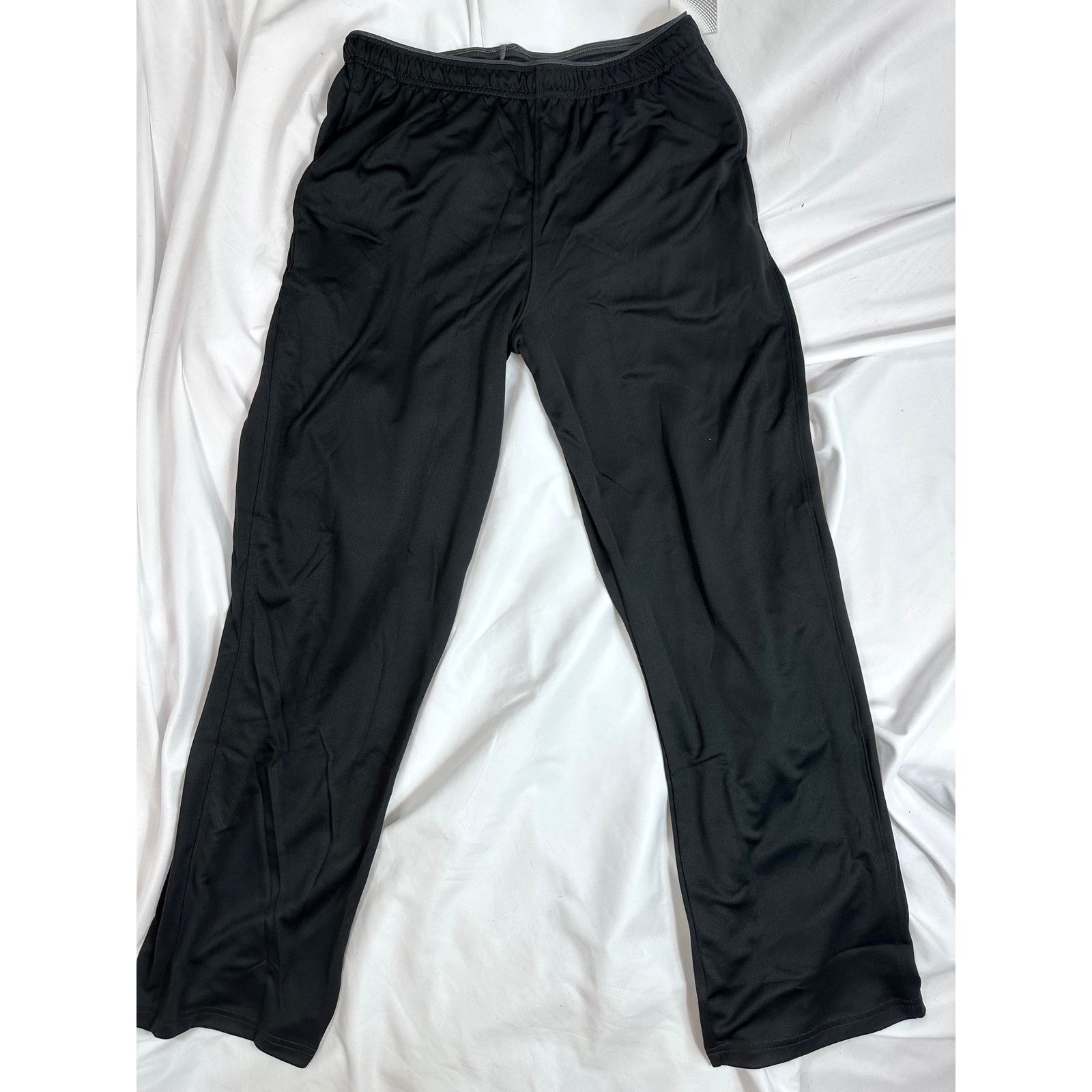 Hanes Hanes Sport Active Gear Joggers Mens Black L Size US 33 - 16 Thumbnail